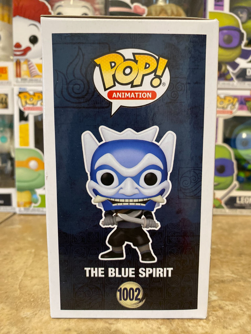 Funko Pop! Avatar: The Last Airbender - The Blue Spirit (GITD Chase) w Protector