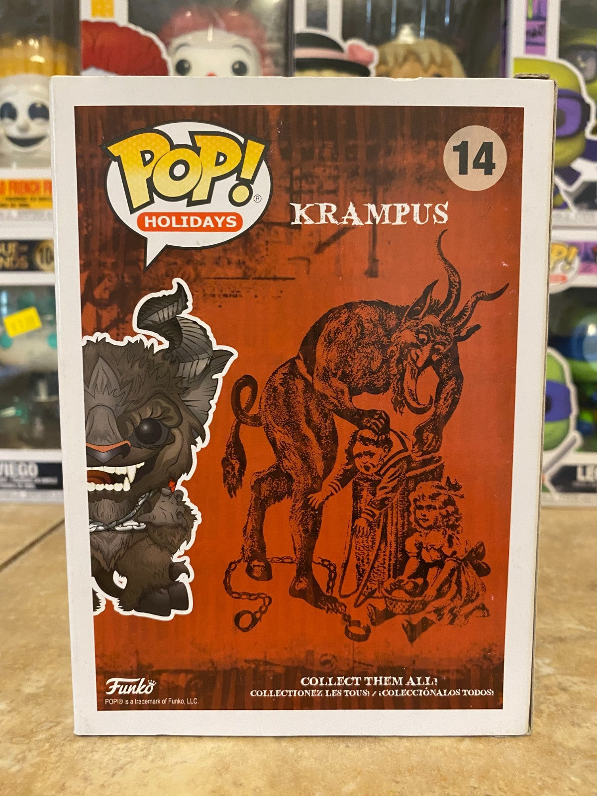Funko Pop! Vinyl: Public Domain - Krampus (Chase) #14 w Protector