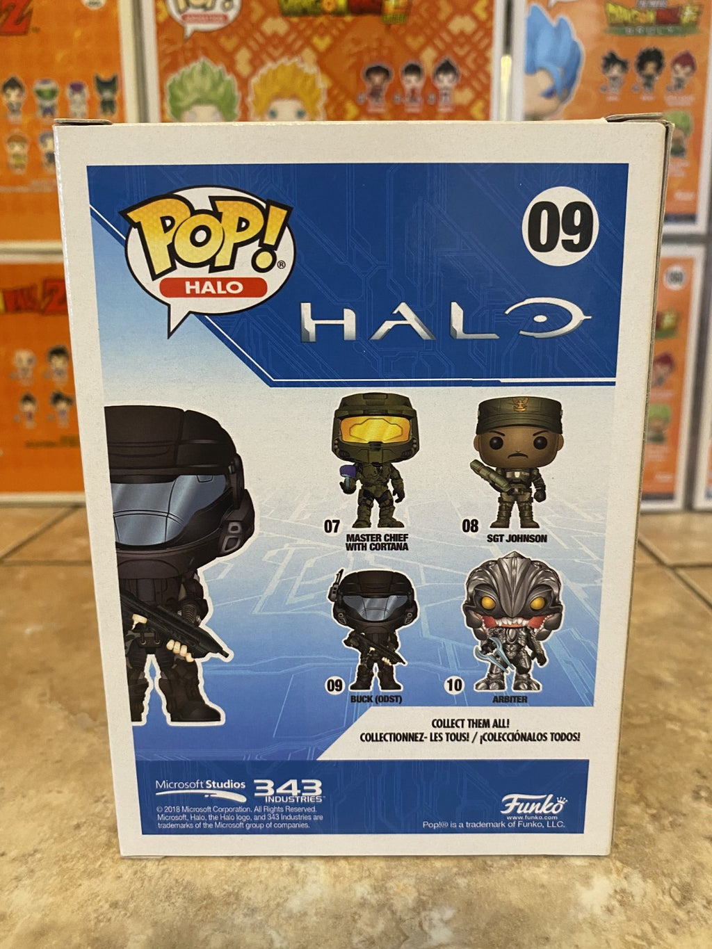Funko Pop! Vinyl: Halo - #09 Buck (ODST) w Protector