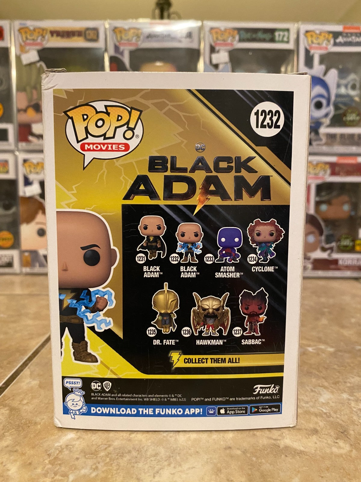 Funko Pop! Vinyl: DC Comics - Black Adam (Chase) (Glows in the Dark) w Protector