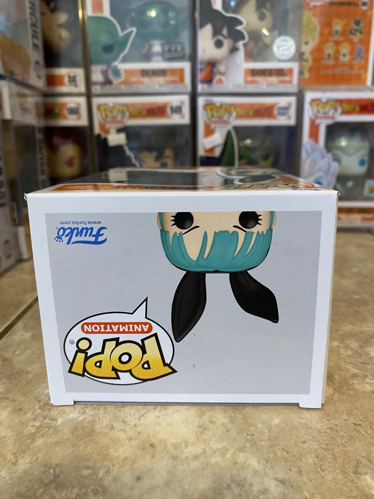 Funko Pop! Dragon Ball #1286 Bulma FYE Exclusive w Protector