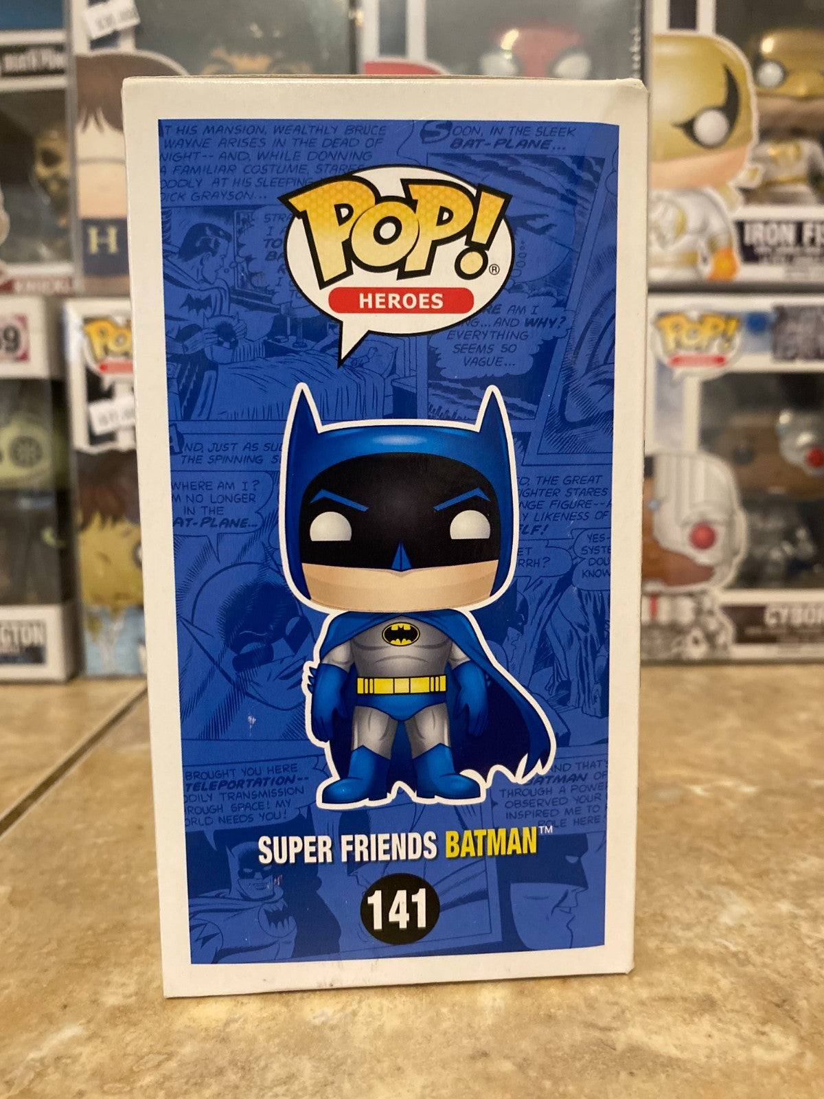 Funko Pop! Vinyl: DC Universe - Super Friends Batman #141 with Protector