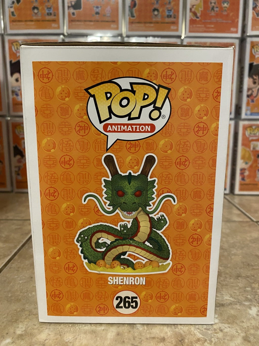 Funko Pop!  Dragon Ball Z - #265 (Golden) 6" Shenron Hot Topic Exclusive