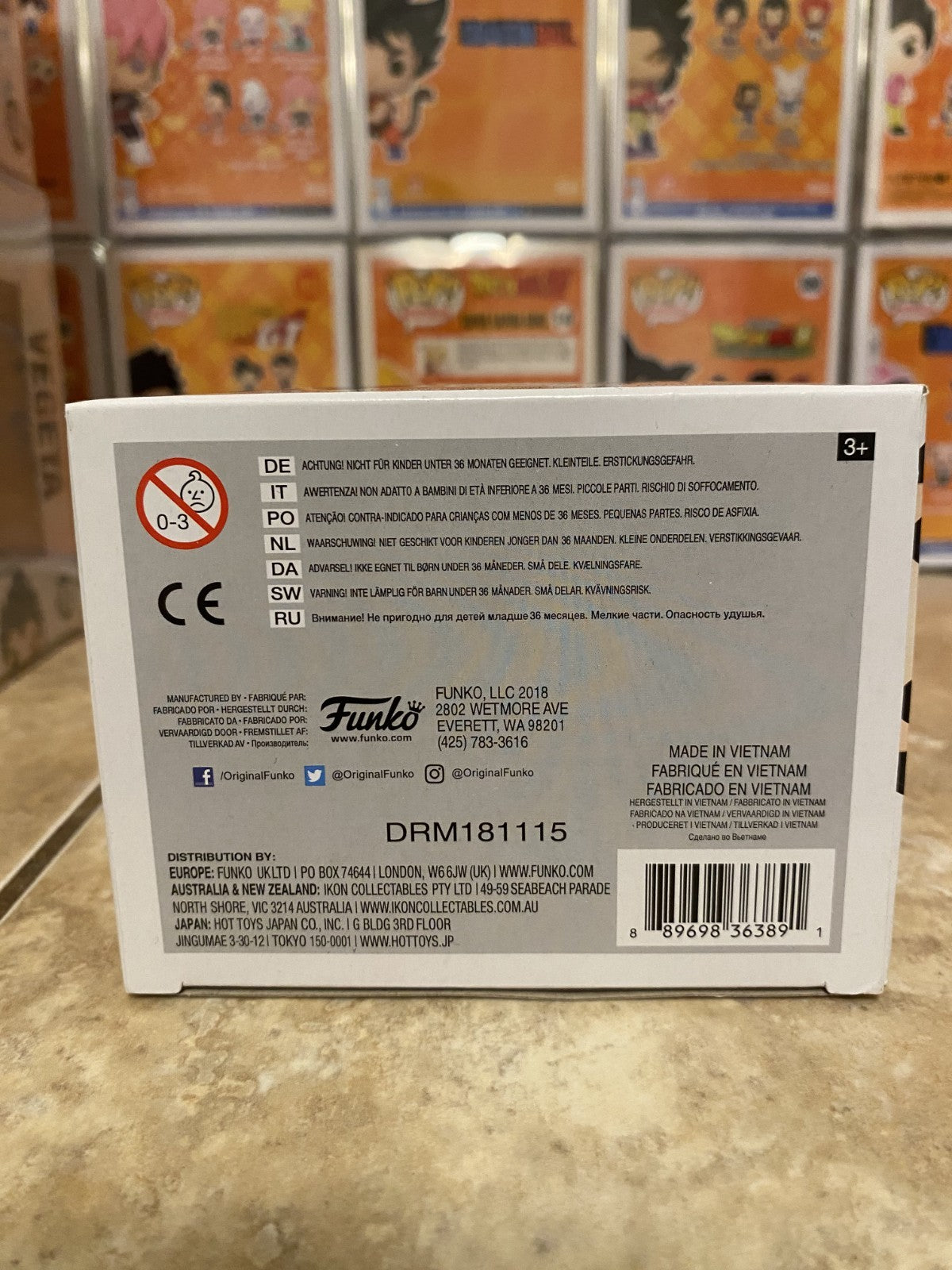 Funko Pop! Animation: Dragon Ball Z #528 Videl w Protector