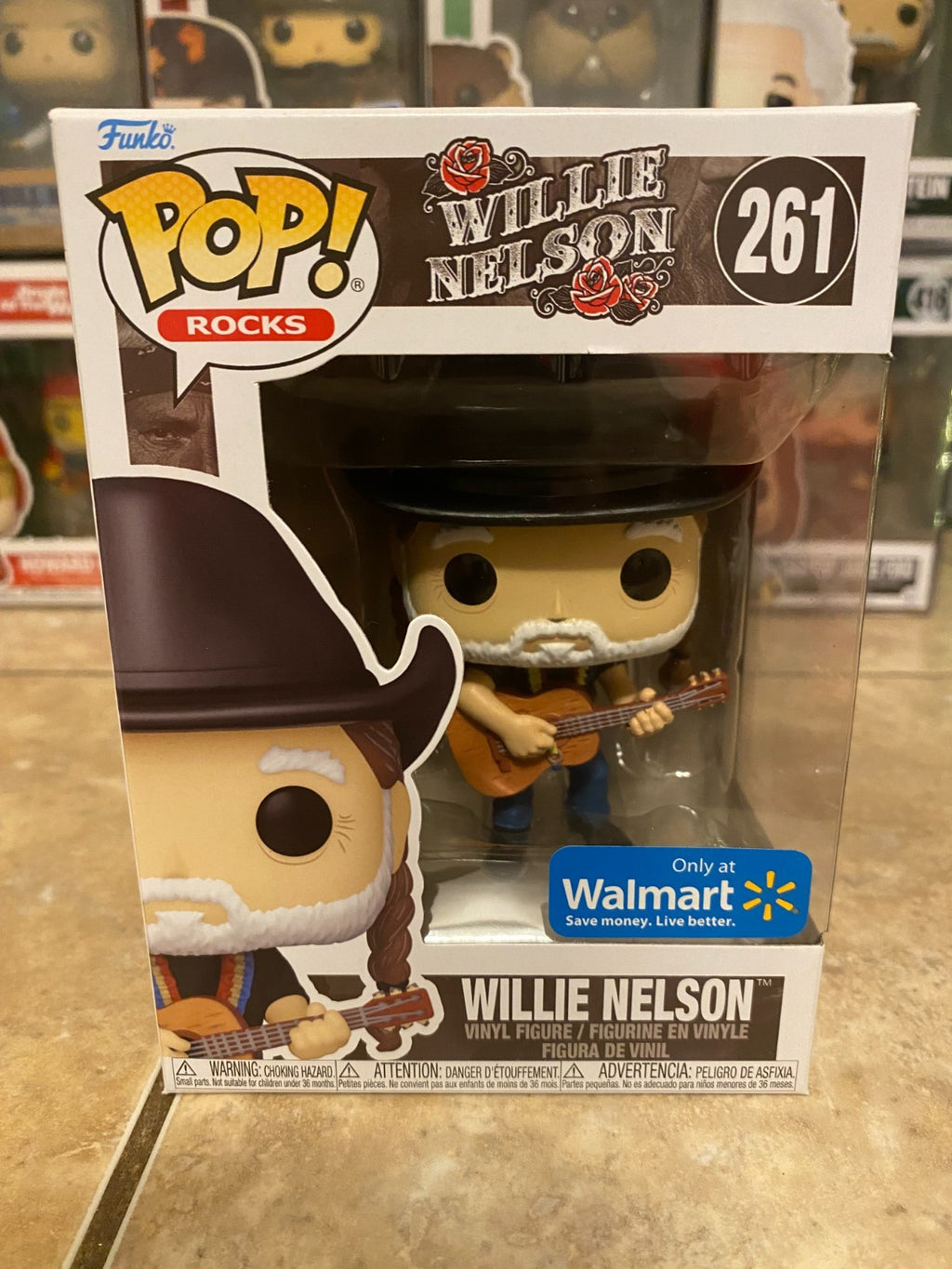 Funko Pop! Vinyl: Willie Nelson - Walmart (Exclusive) #261