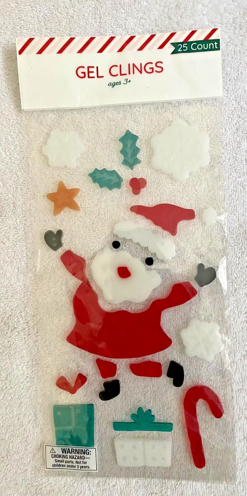 Christmas Gel Cling Bundle ***5 Pieces Total!!!!***