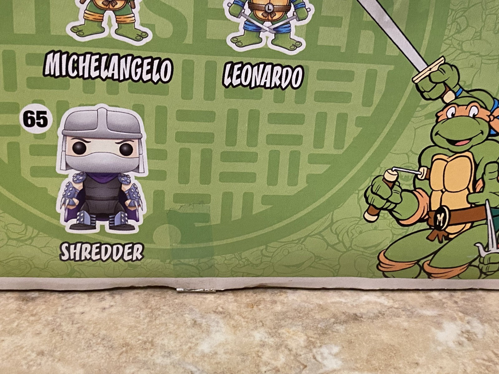 Funko Pop! Teenage Mutant Ninja Turtles - Amazon (GITD Exclusive) (2013) RARE