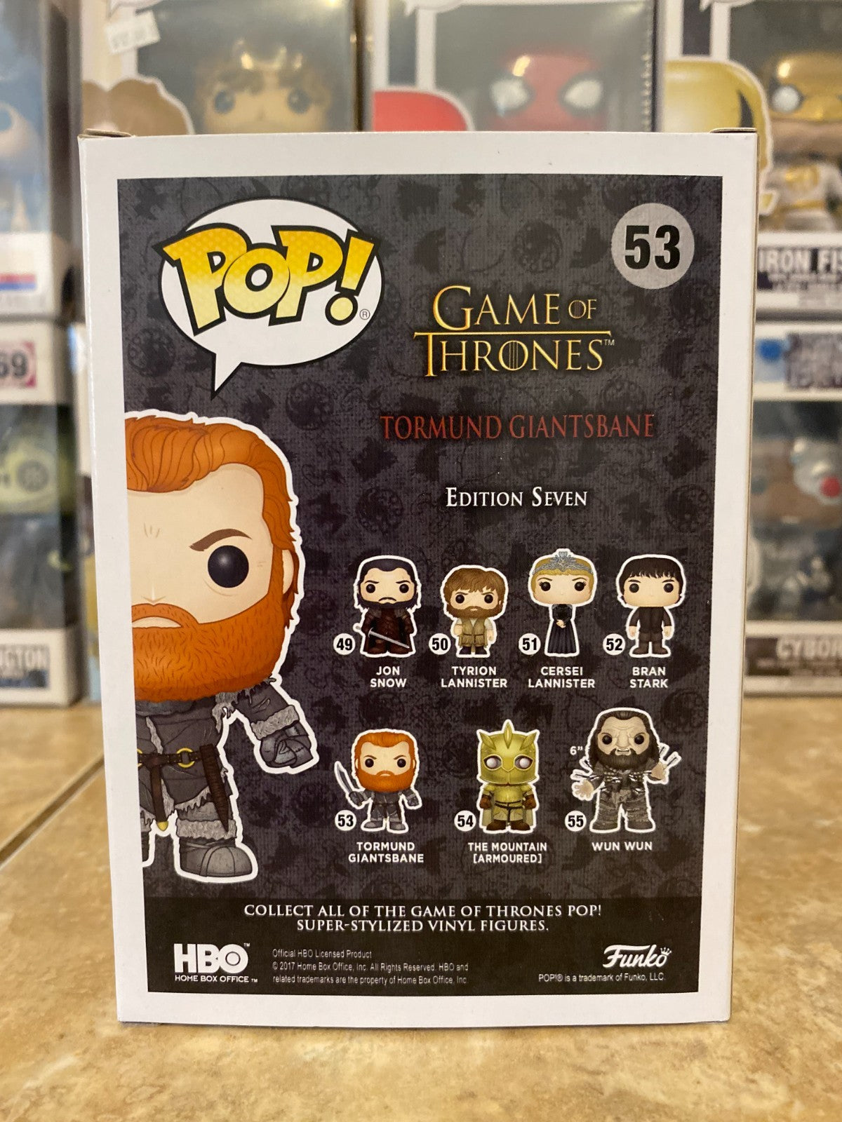 Funko Pop! Vinyl: Game of Thrones - Tormund Giantsbane #53 w Protector