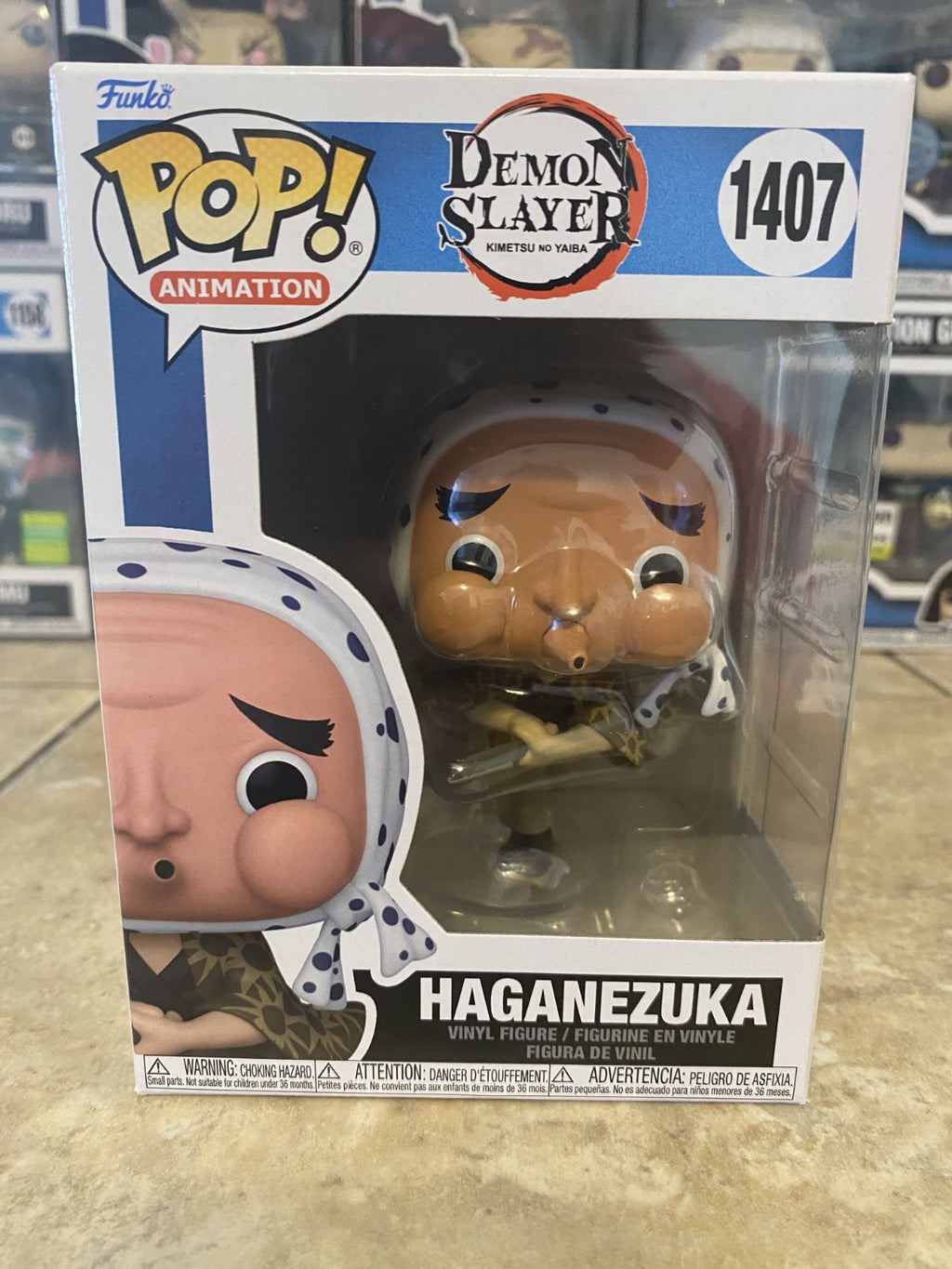 Funko Pop! Demon Slayer #1407 Haganezuka w/Box Protector