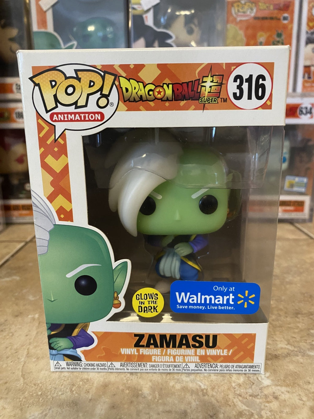 Funko Pop! Dragon Ball Z #316 Zamasu GITD w Protector