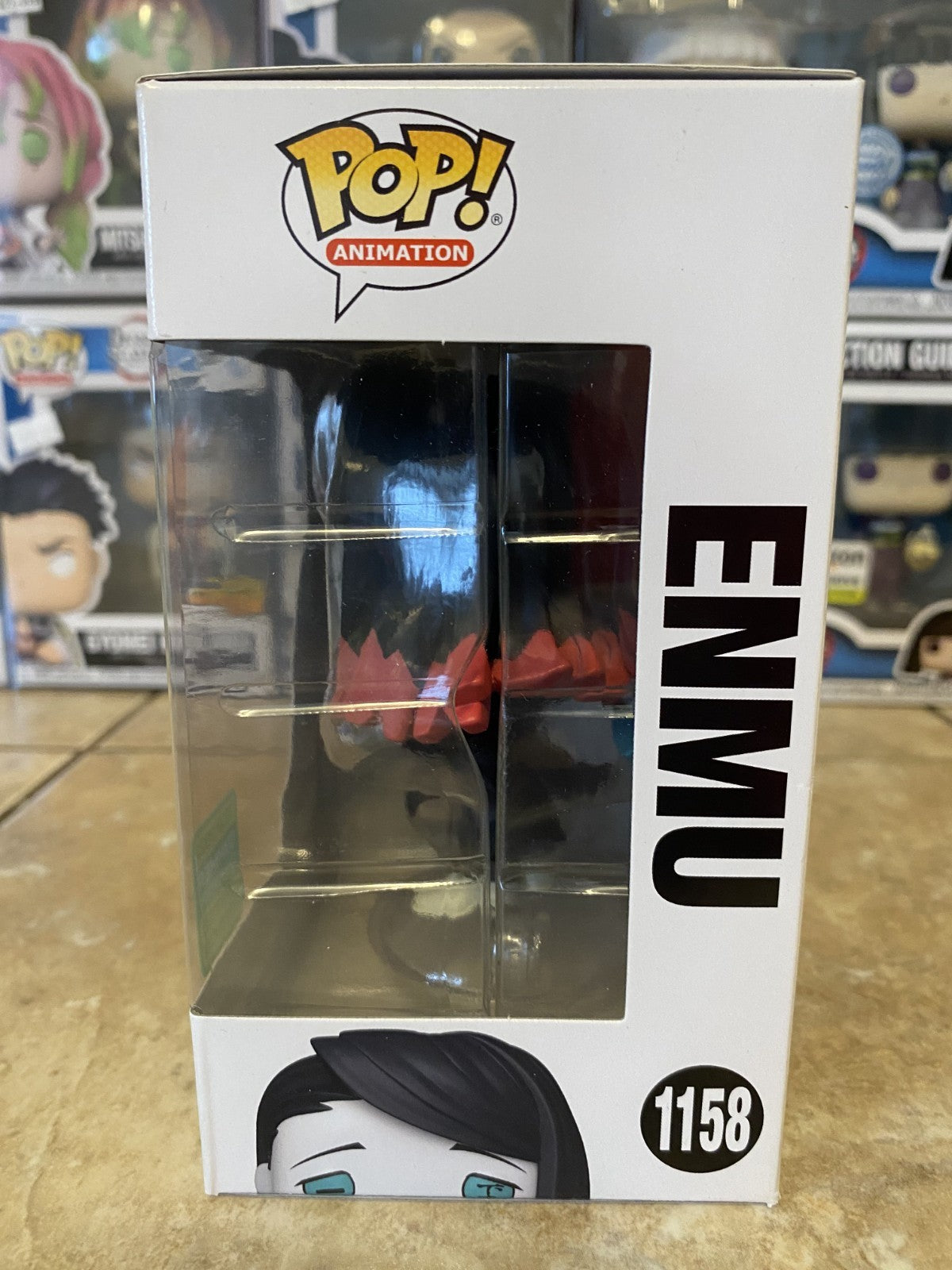 Funko Pop! Demon Slayer #1158 Enmu 2022 Funko Exclusive w/Box Protector