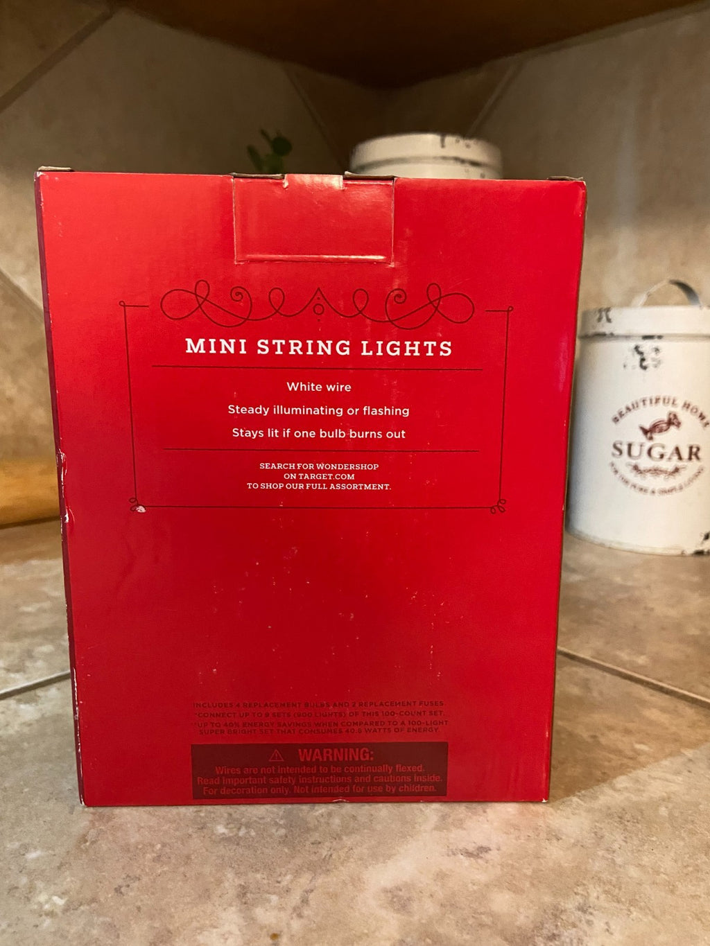 Wondershop Mini String Lights- Clear 20' 71/2"