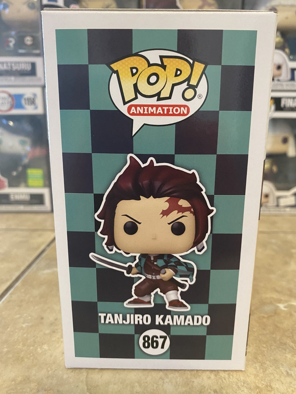Funko Pop! Demon Slayer #867 Tanjiro Kamado Target Exclusive w/Box Protector
