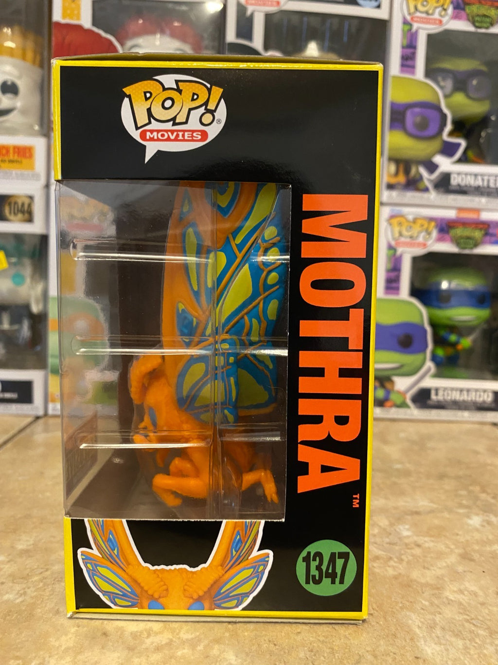 Funko Pop! Godzilla - Mothra (Black Light) - Entertainment Earth w Protector