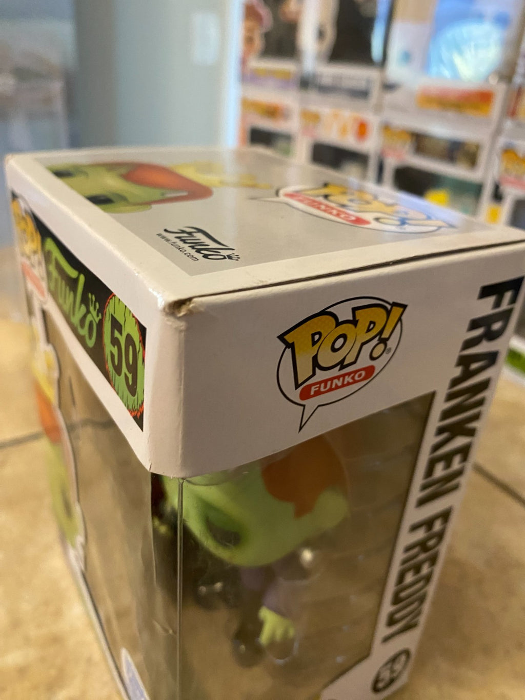 Funko Pop! Vinyl: Funko - Franken Freddy - Funko (Exclusive) #59 w Protector