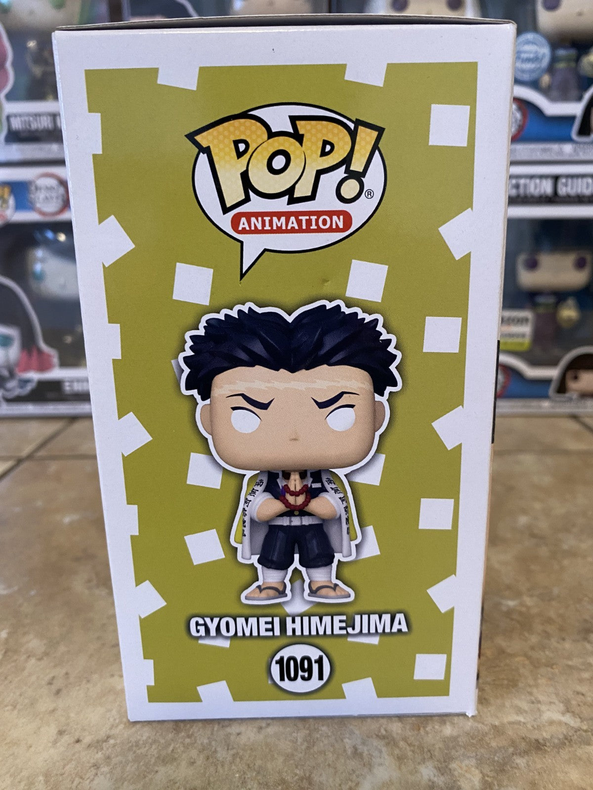 Funko Pop! Demon Slayer #1091 Gyomei Himejima HotTopic Exculsive w/Box Protector