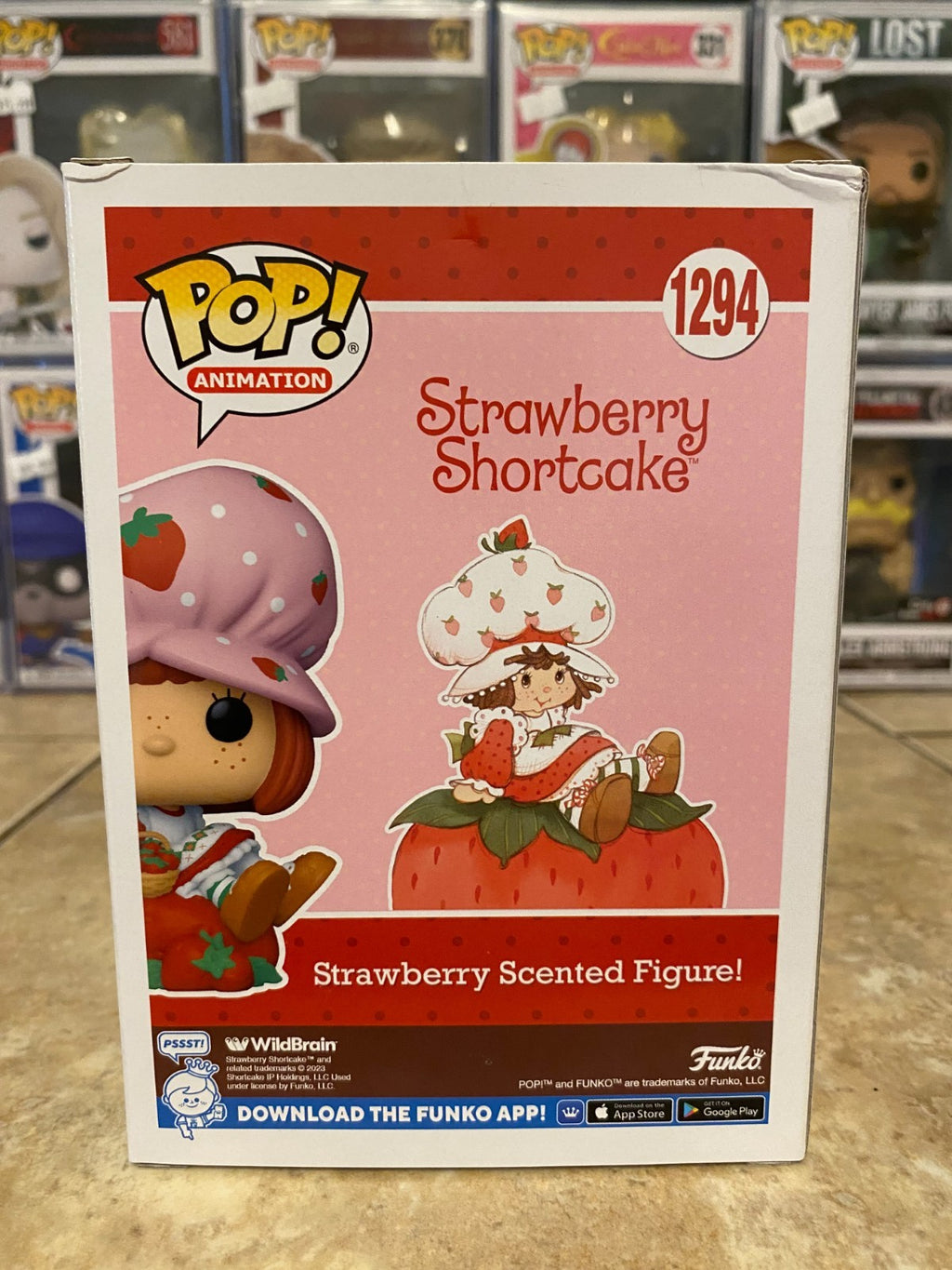 Funko Pop! Strawberry Shortcake #1294 Strawberry Scented Hot Topic Exclusive