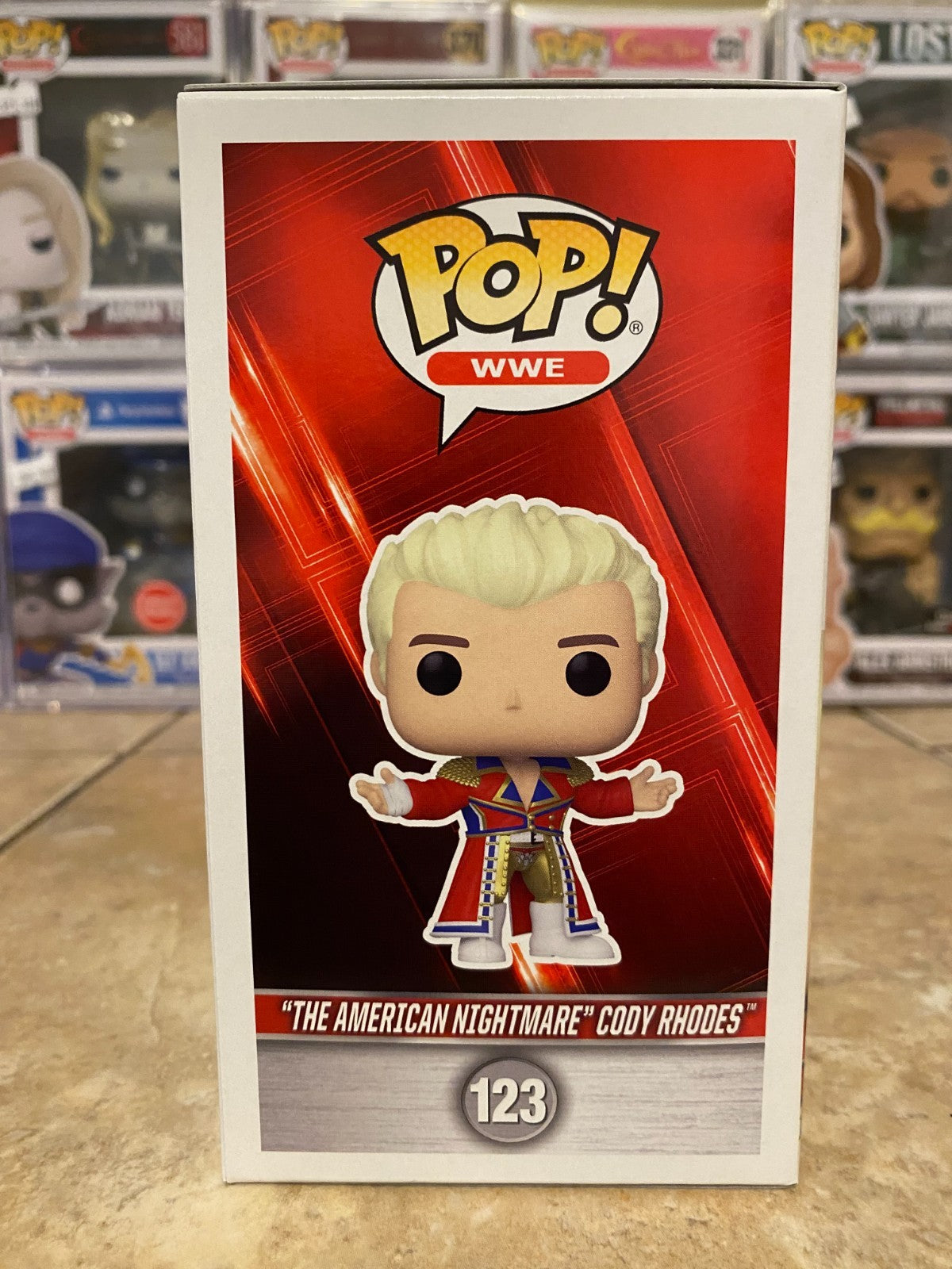 Funko Pop! Vinyl: WWE - "The American Nightmare" Cody Rhodes w Protector