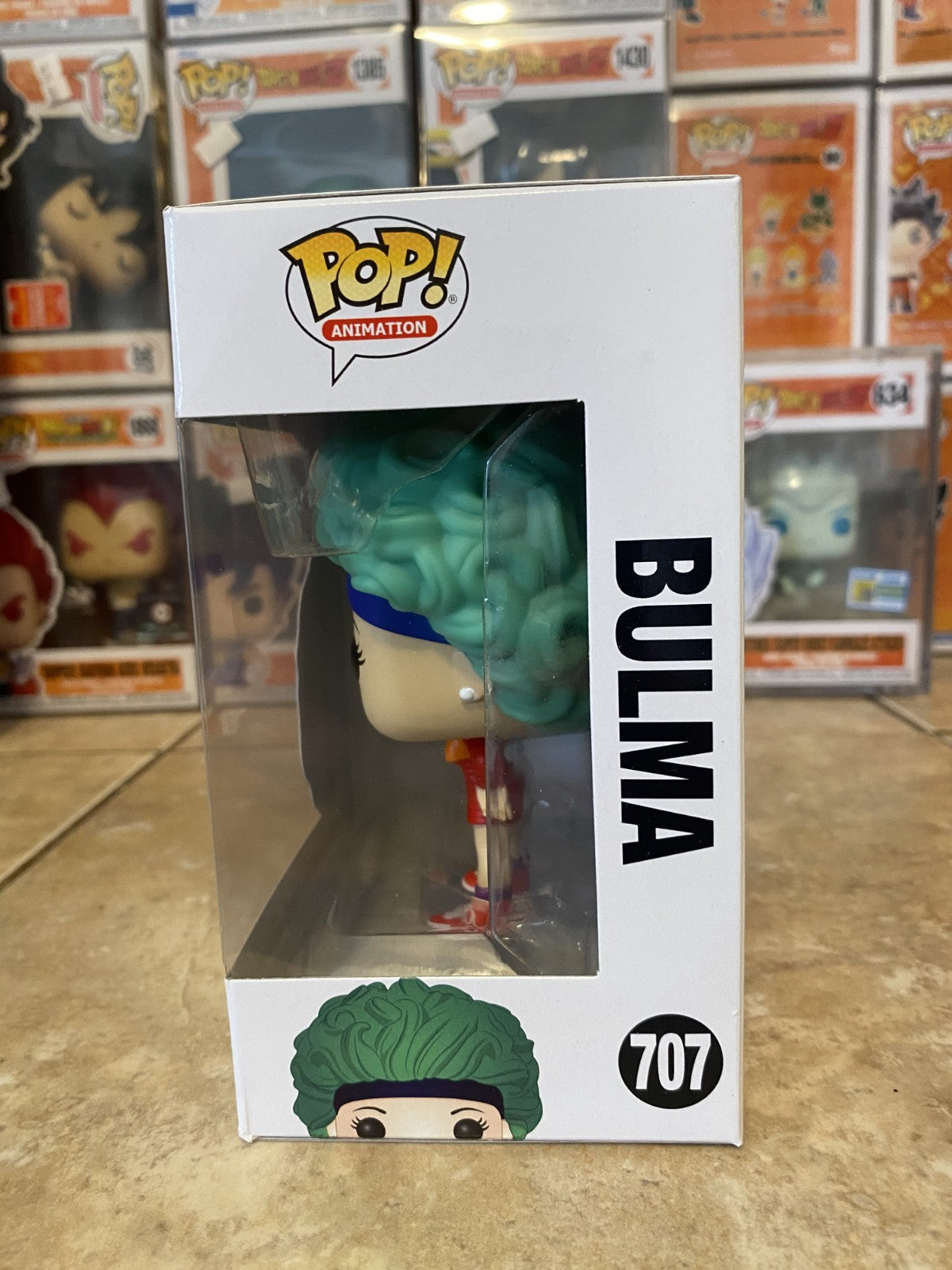 Funko Pop! Dragon Ball Z #707 Bulma w Protector