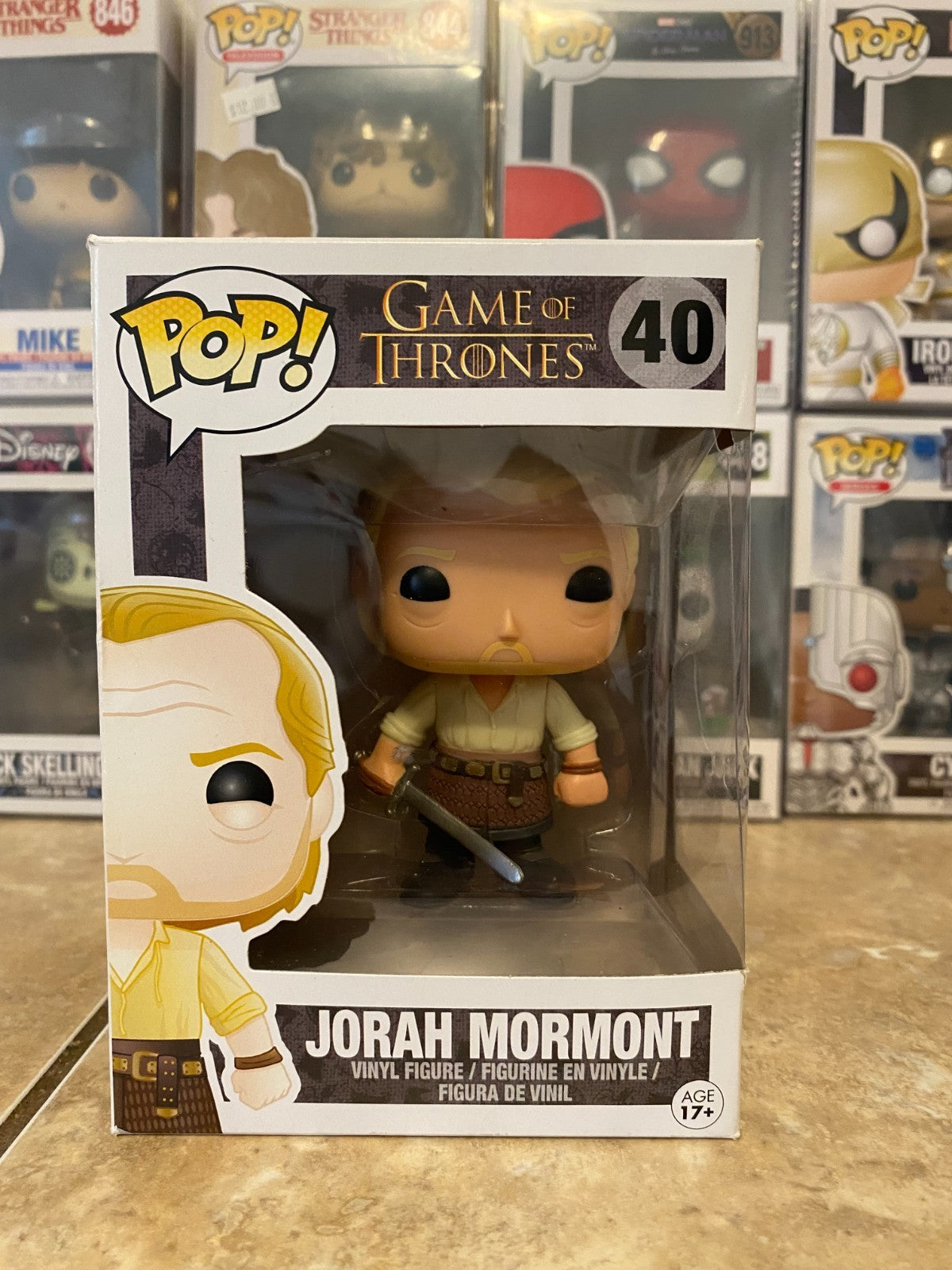 Funko Pop! Vinyl: Game of Thrones - Jorah Mormont #40 w Protector