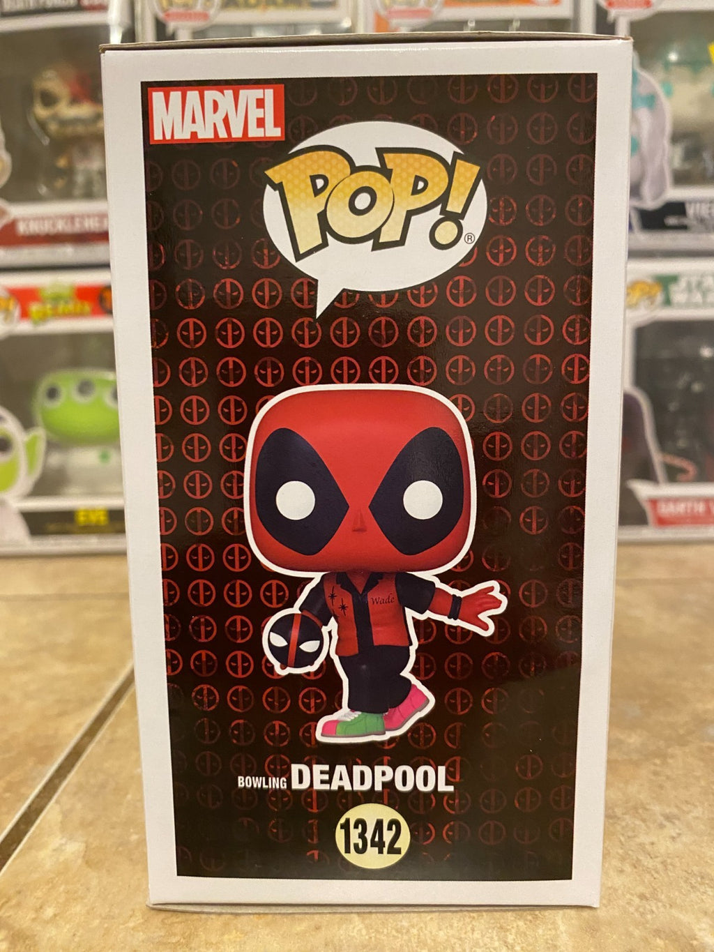 Funko POP Marvel Deadpool Bowling Deadpool #1342 w Protector