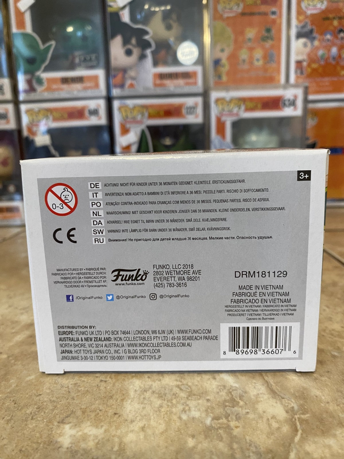 Funko Pop! Dragon Ball Super #533 Master Roshi Funko Exclusive w Protector