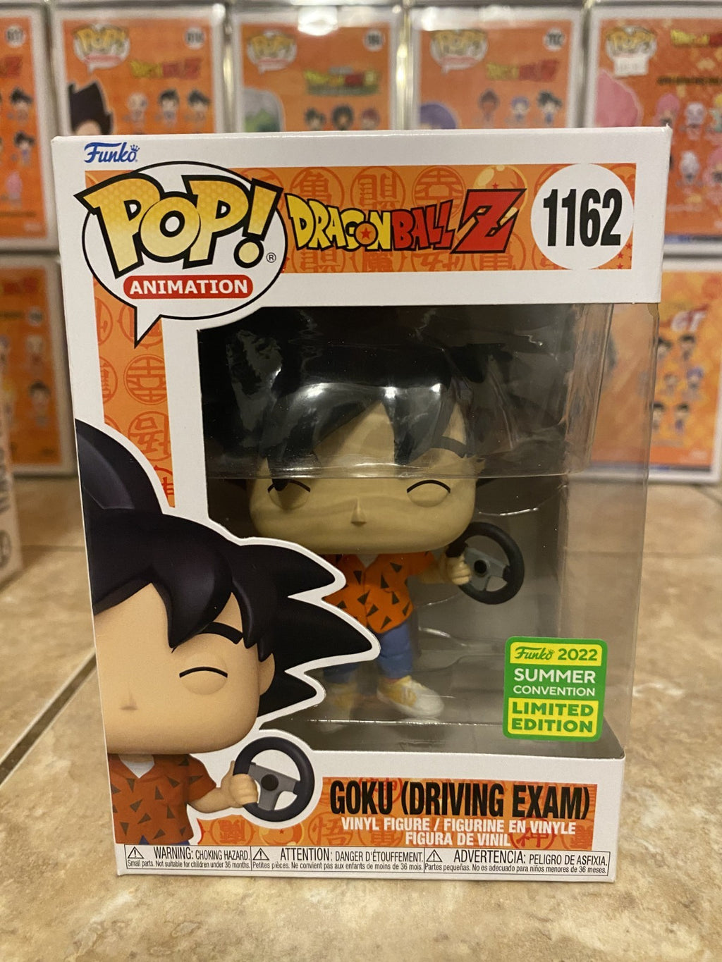 Funko Pop! Dragon Ball Z #1162 Goku 2022 Funko Exclusive w Protector