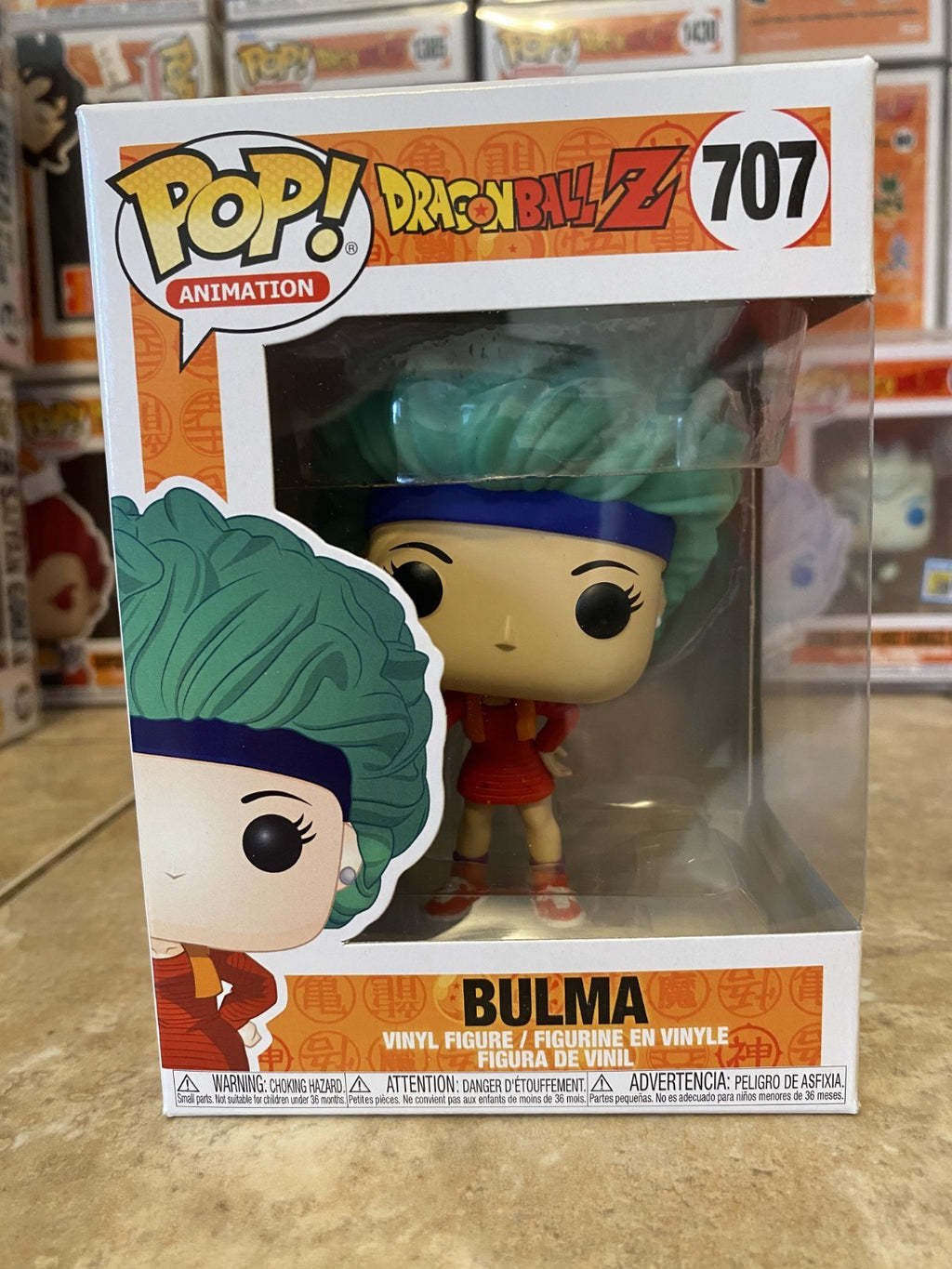 Funko Pop! Dragon Ball Z #707 Bulma w Protector
