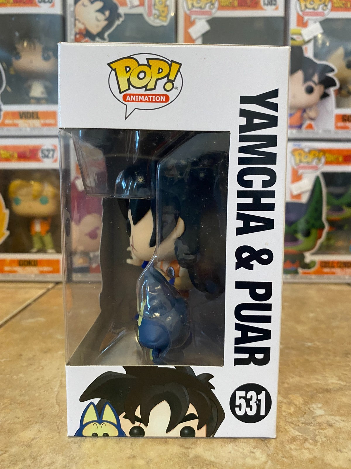 Funko Pop! Dragon Ball #531 Yamcha & Puar w Protector