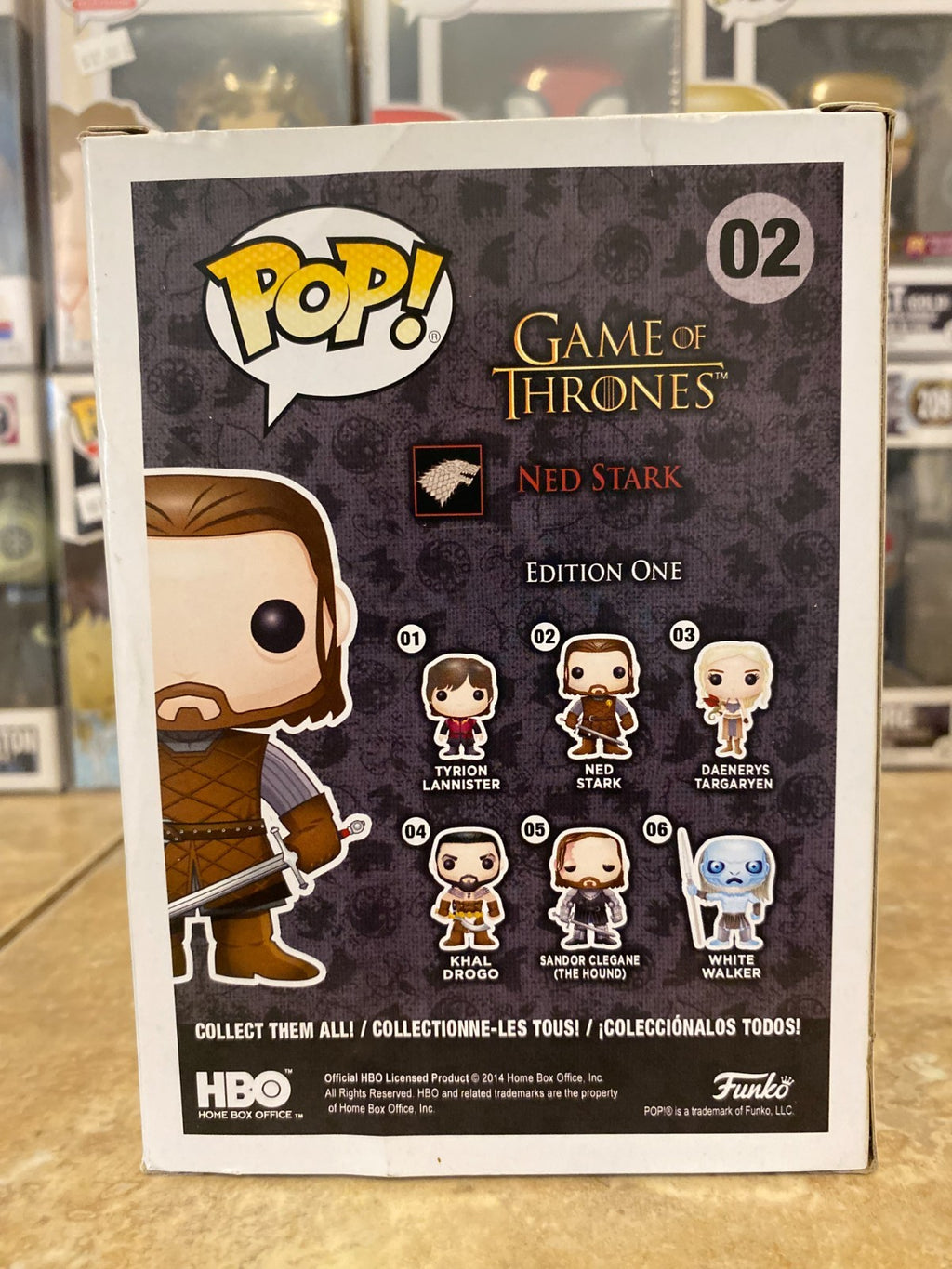 Funko Pop! Vinyl: Game of Thrones - Ned Stark #2 w Protector