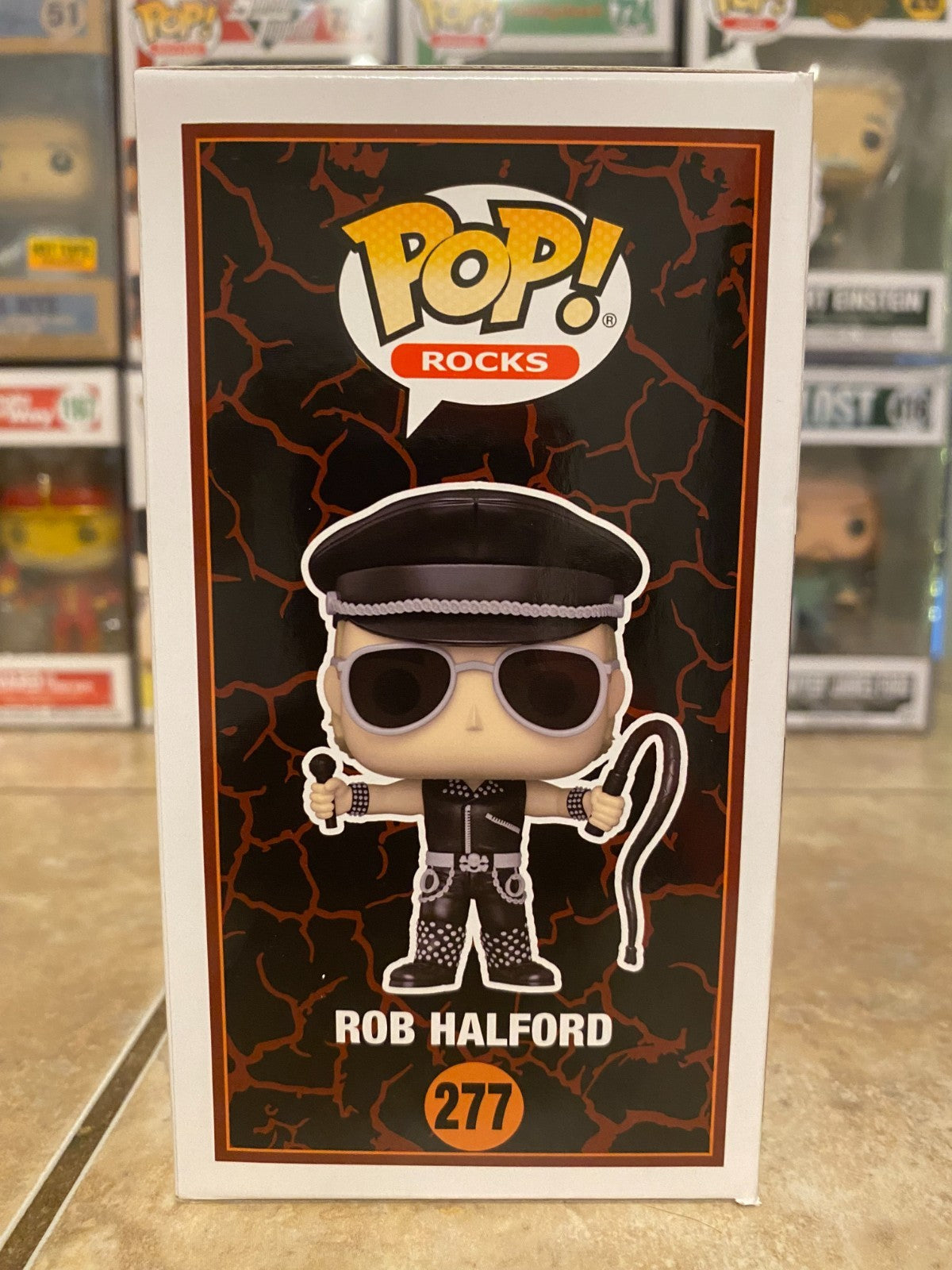 Funko POP! Rocks Judas Priest 50 Heavy Metal Years Rob Halford #277 Vinyl Figure