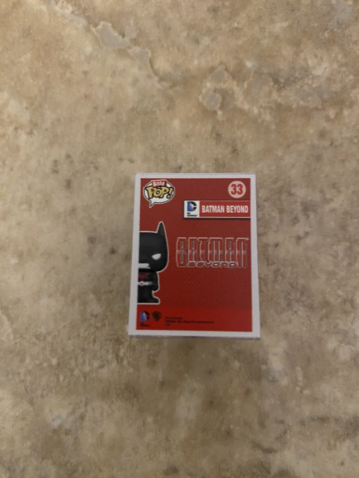 Funko Pop! Super Rare Batman Beyond Bitty Pop & #33 Funko w/Box Protector