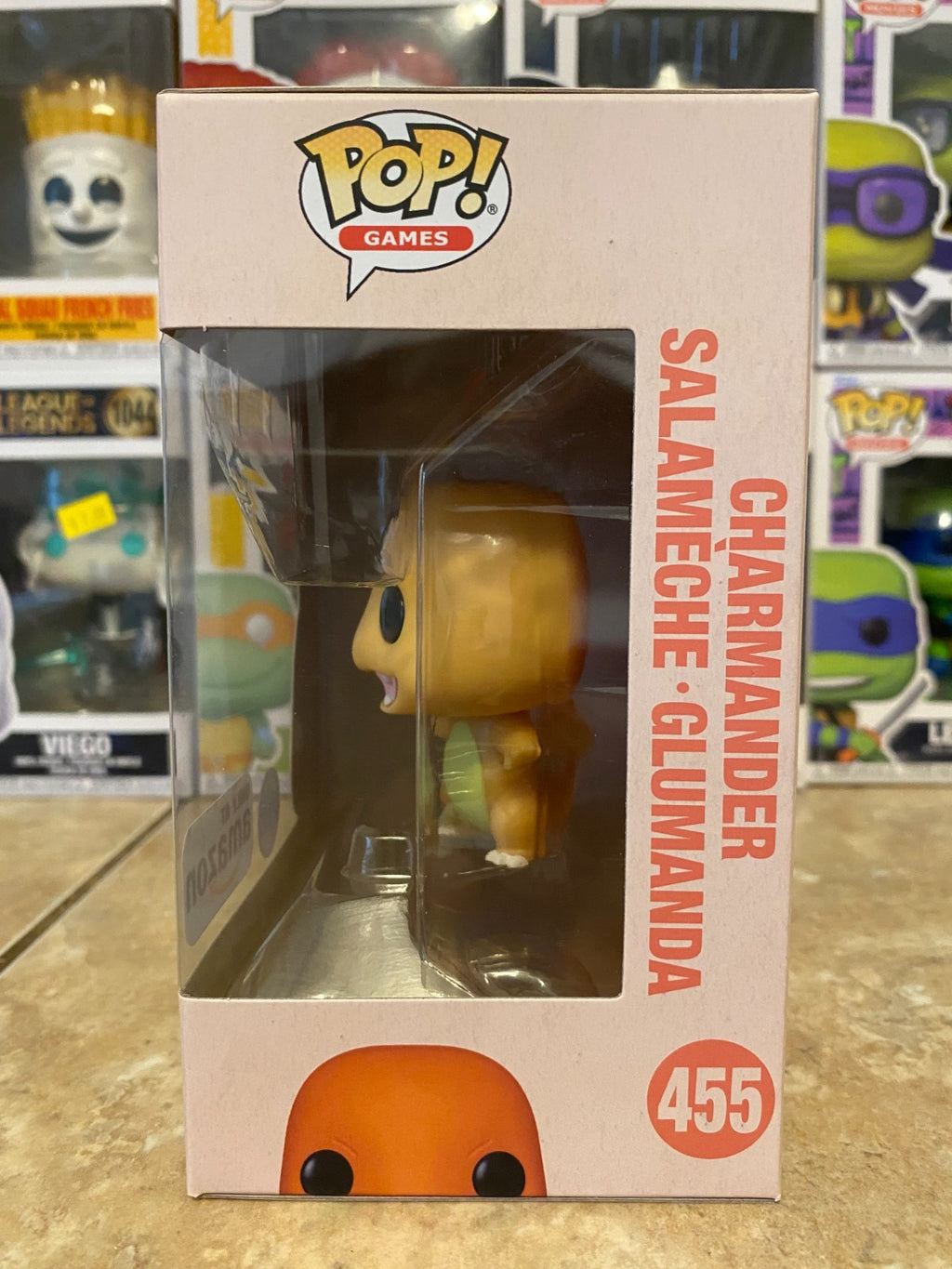 Funko Pop! Pokémon - Charmander (Soft Color/Amazon Exclusive) #455 w Protector