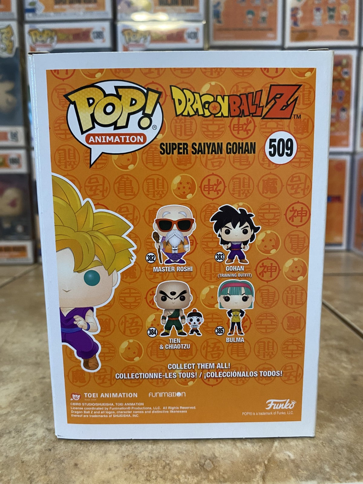 Funko Pop! Dragon Ball Z #509 Super Saiyan Gohan Exclusive w Protector