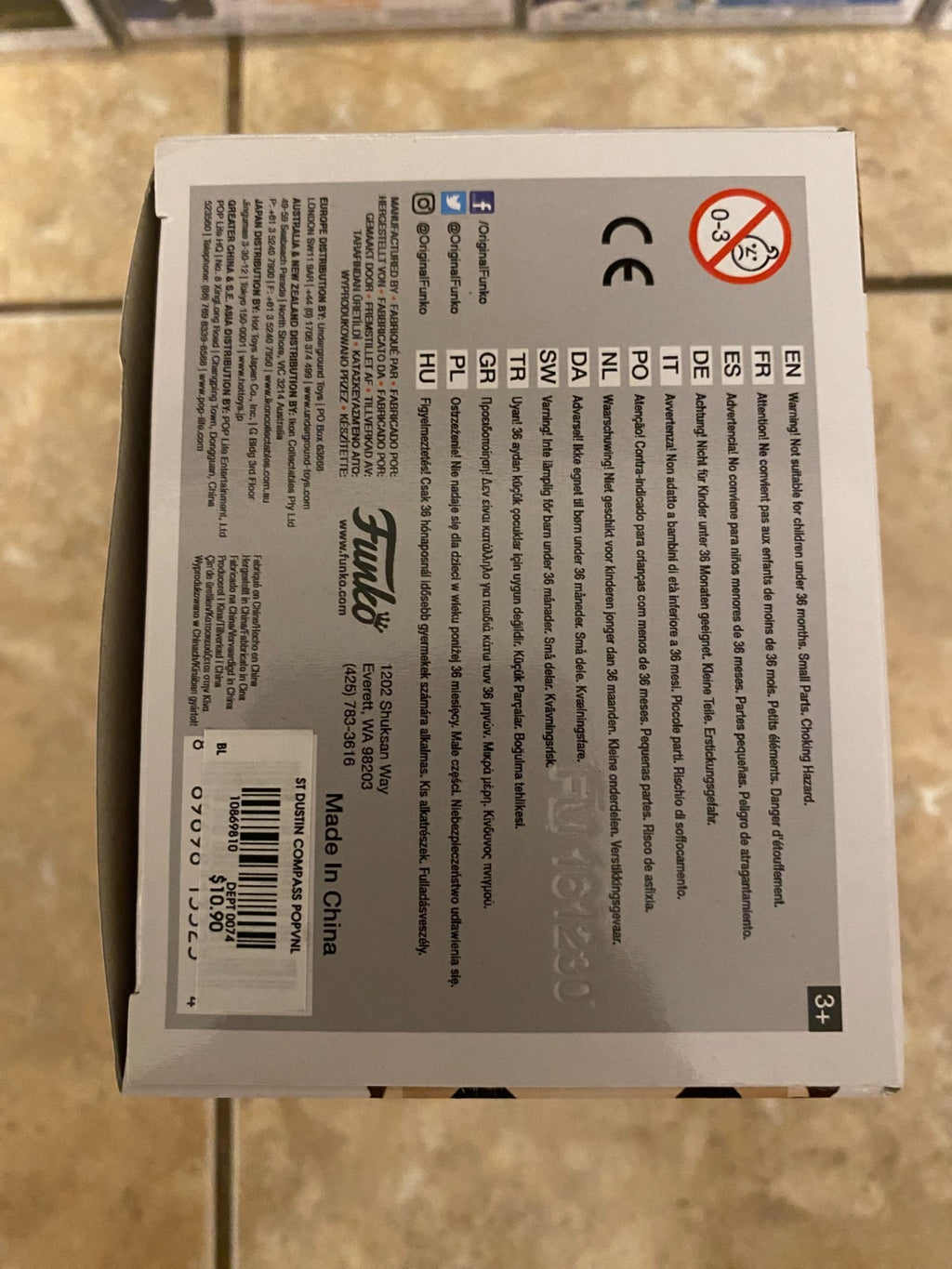 Funko Pop! Vinyl: Stranger Things - Dustin Henderson #424 w Protector