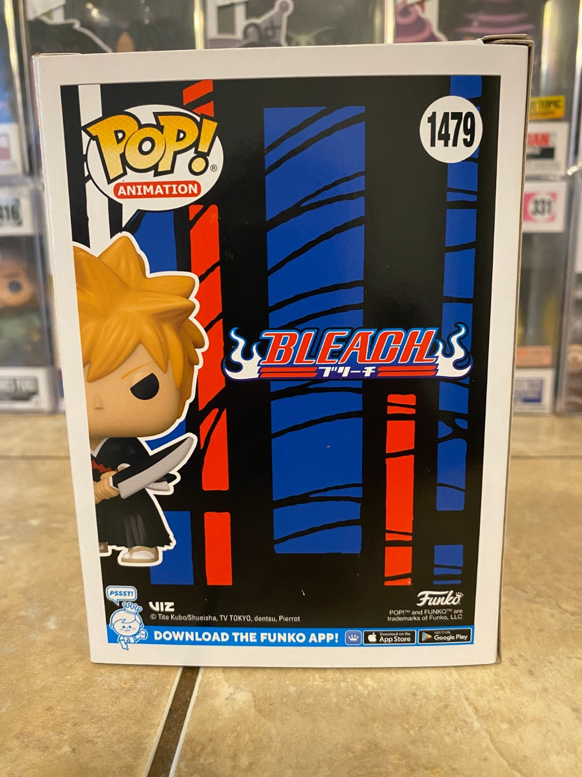Funko Pop! Ichigo #1479 NYCC Johnny Yong Bosch Signed Vinyl Figure W/PROTECTOR
