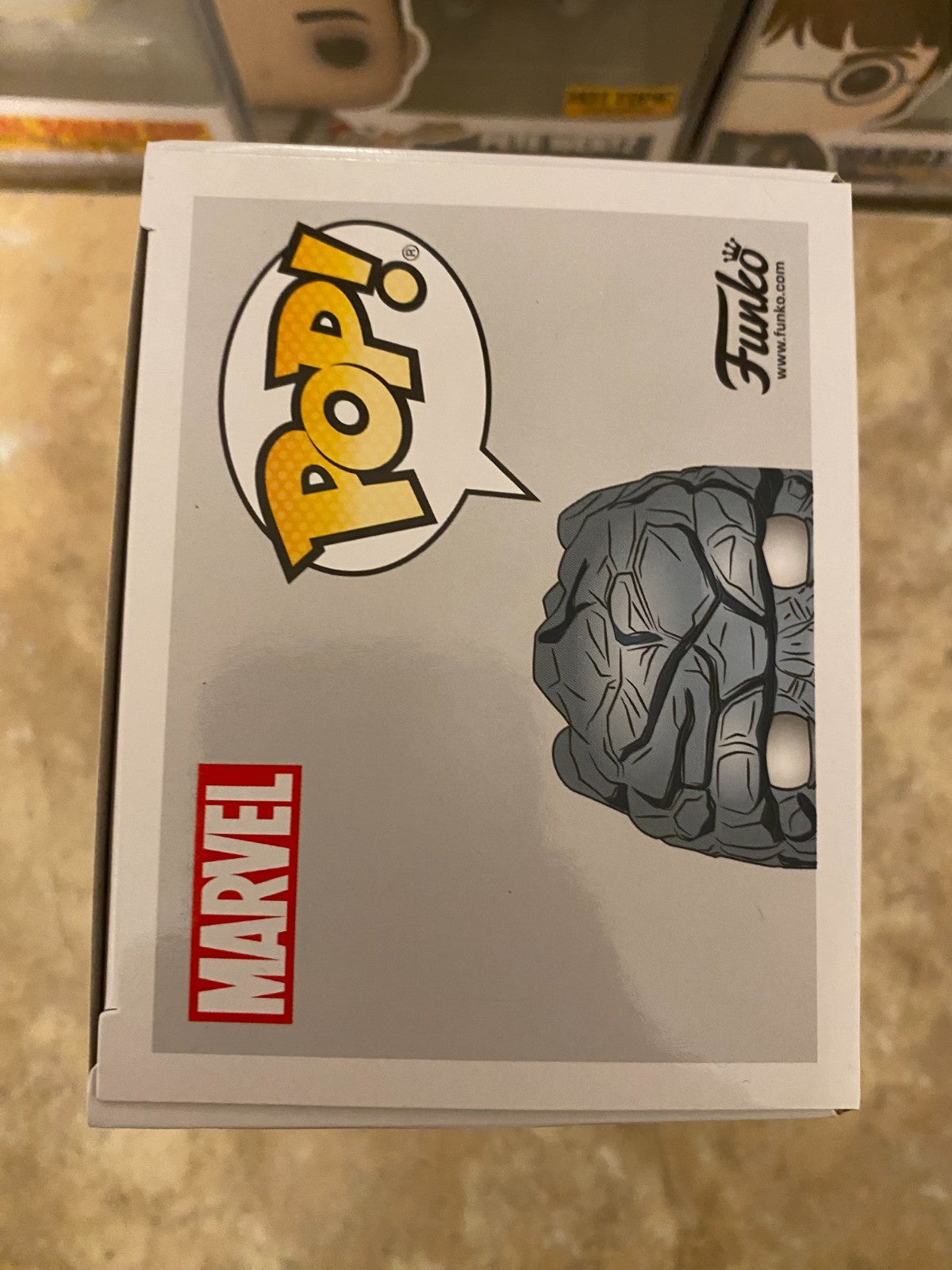 Funko Pop Thor Ragnarok Korg w  Miek 2018 Fall Convention Marvel 391 w Protector