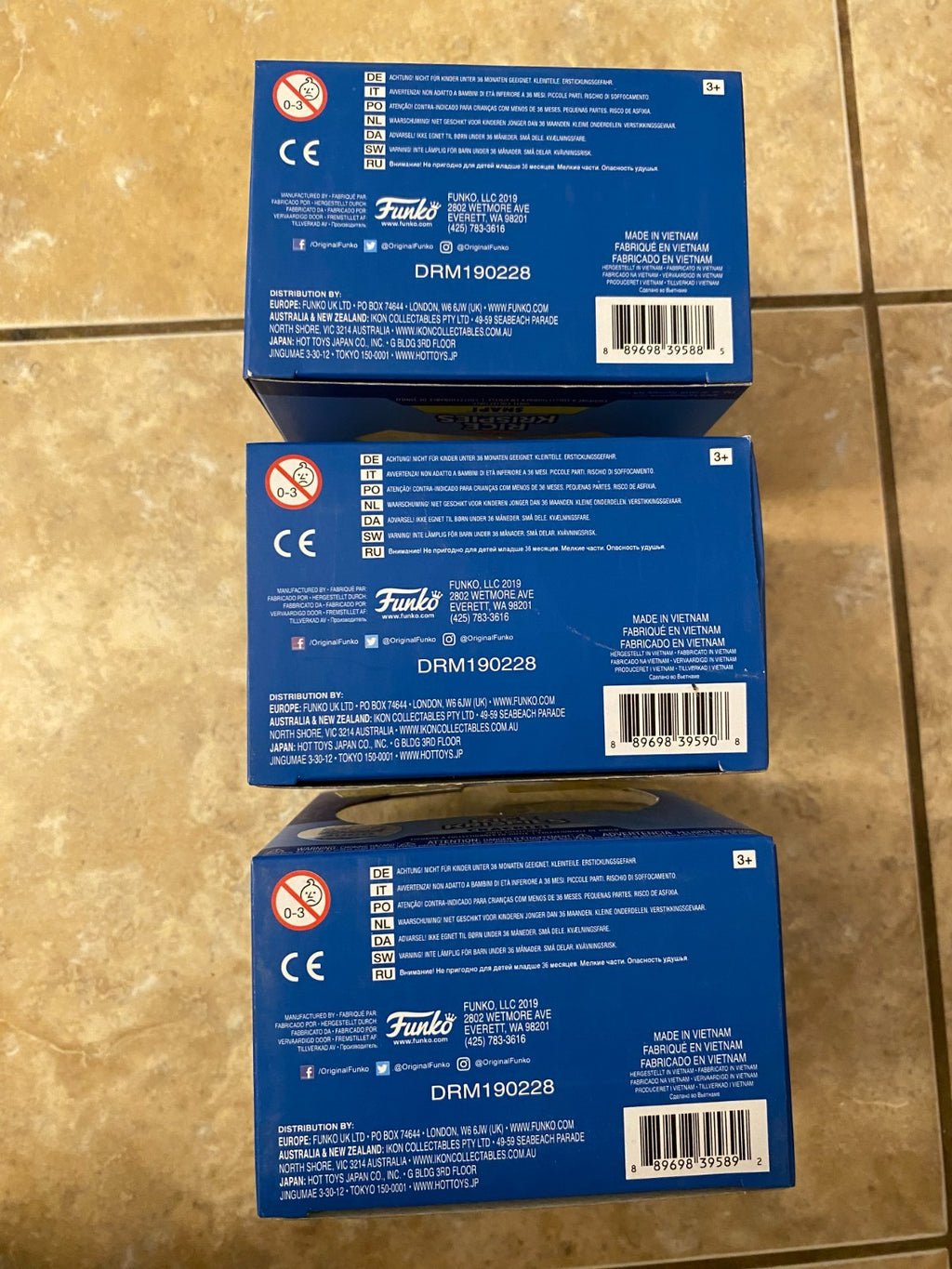 Dorbz Rice Krispie Full Set  Snap/Crackle/Pop.        Only 3000 Sets Made Ever