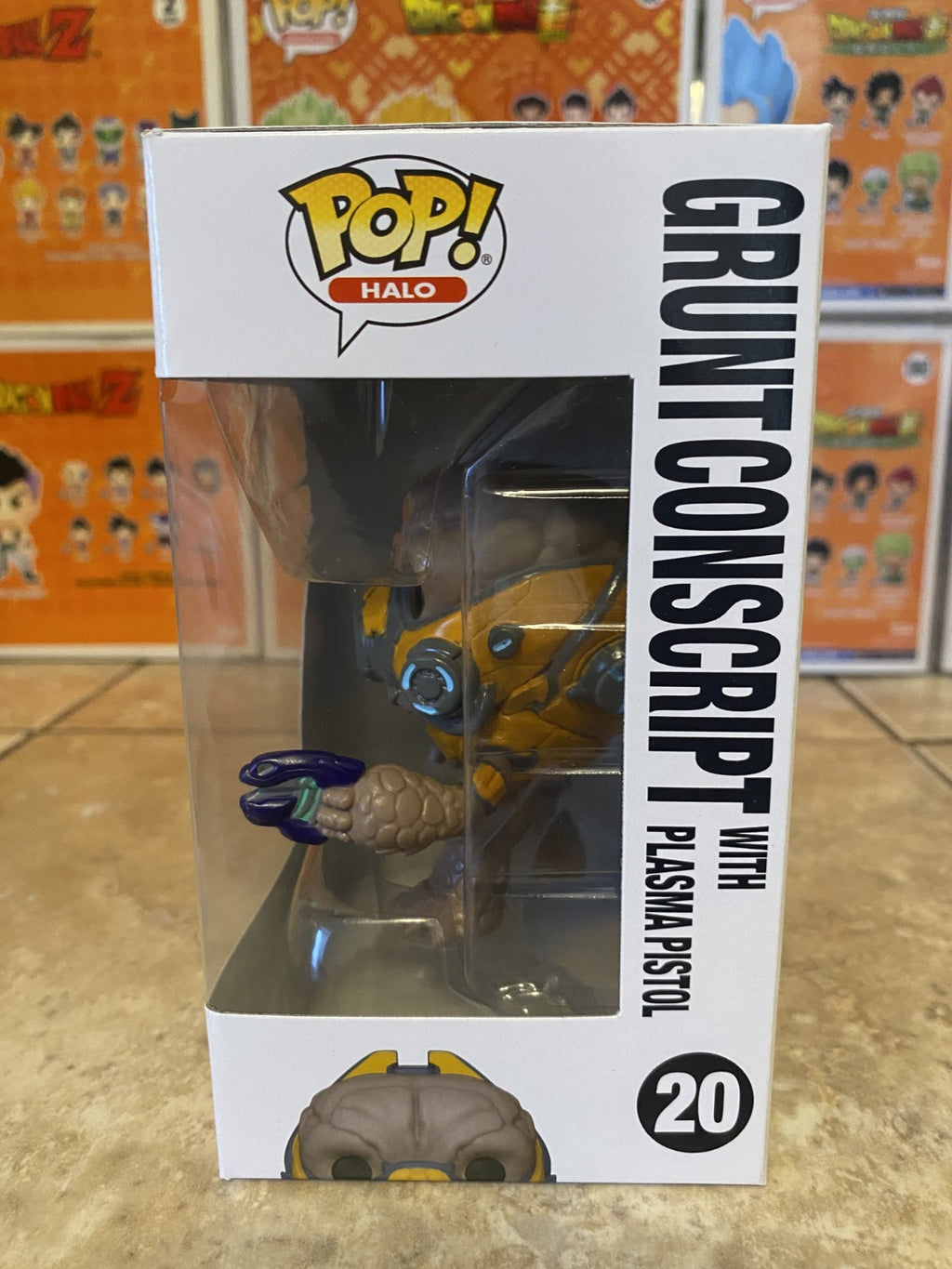 Funko Pop! Vinyl: Halo - #20 Grunt Conscript with Plasma Pistol w Protector