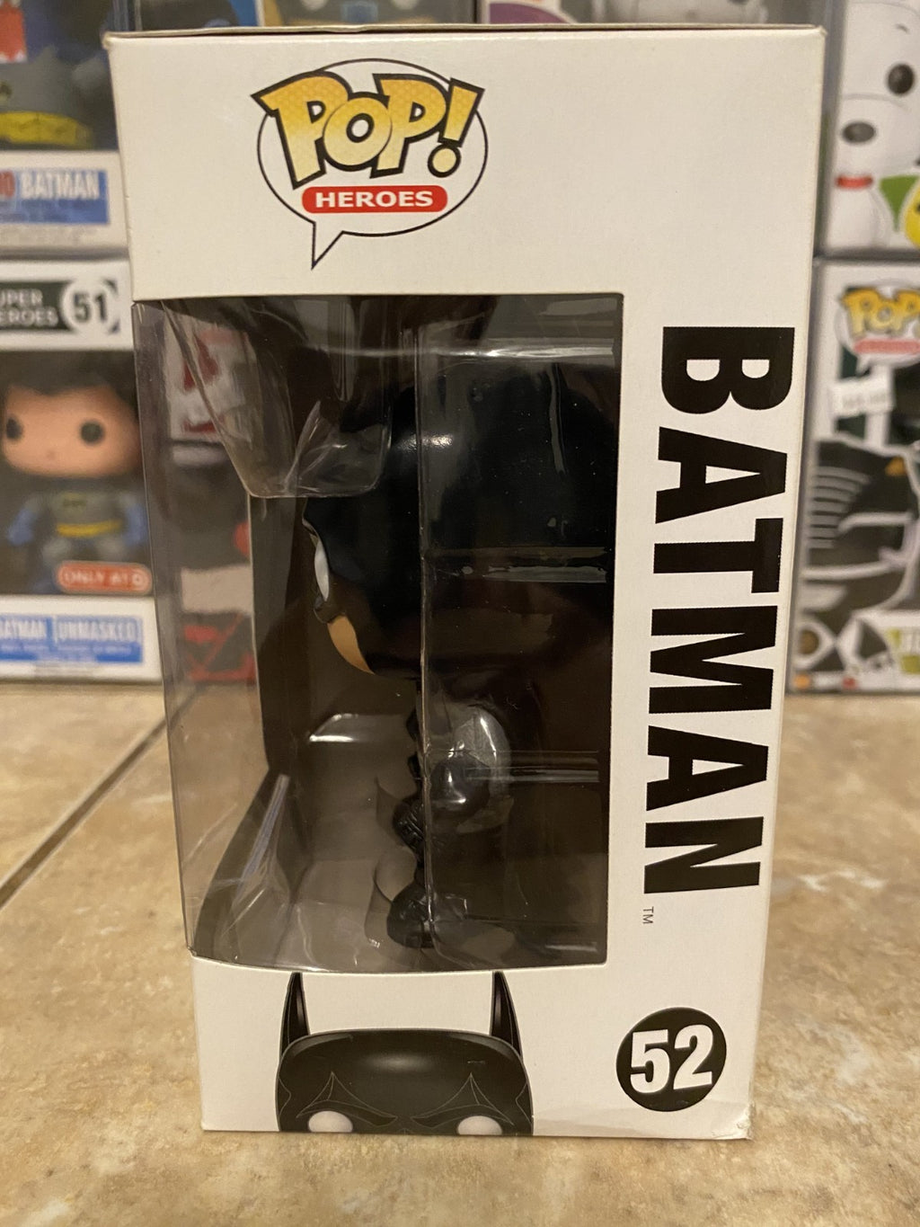 Funko Pop! Batman Arkham Asylum - Batman #52 w/Box Protector