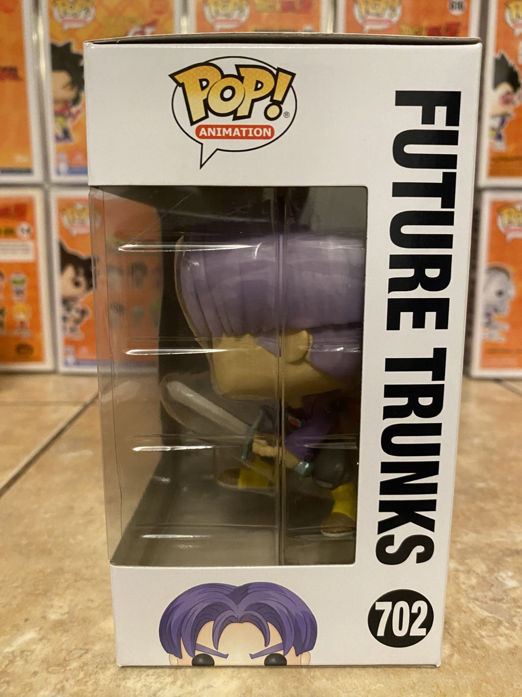 Funko Pop! Animation: Dragon Ball Z #702 Future Trunks w Protector