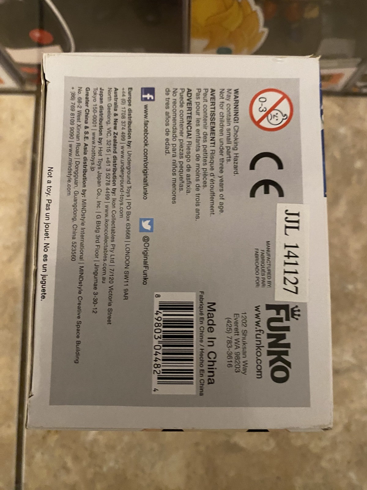 Funko Pop! Batman #51 (Unmasked) Target Exclusive w/Box Protector