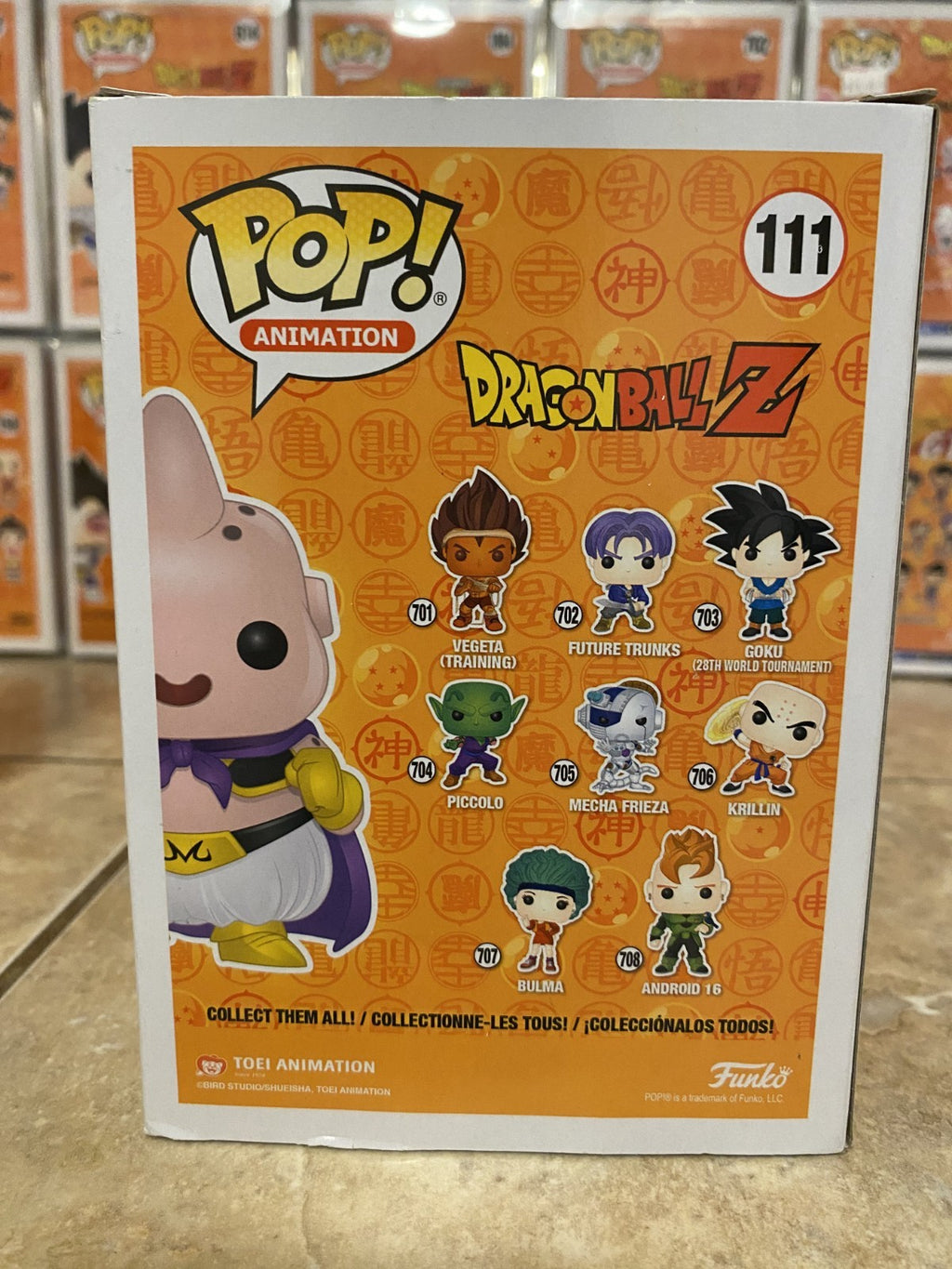 Funko Pop! Dragon Ball Z #111 Majin Buu FYE Exclusive w Protector
