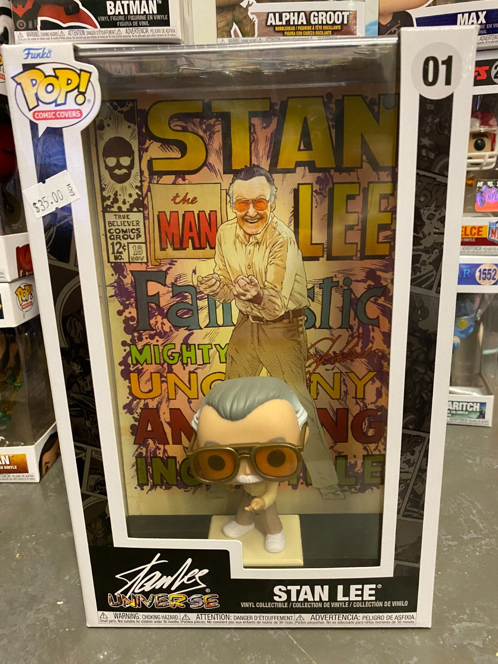 Funko Pop! Comic Covers: Stan Lee #01