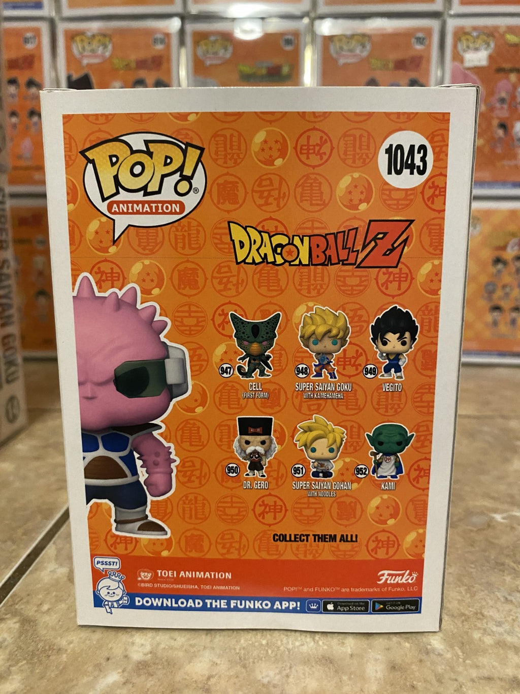 Funko Pop! Dragon Ball Z #1043 Dodoria NYC Fall Convention Exclusive w Protector