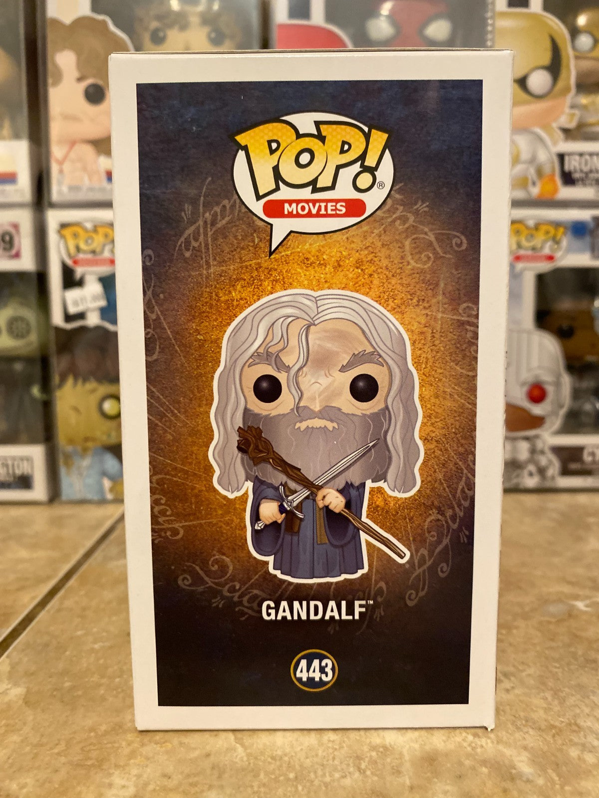 Funko Pop! Vinyl: The Lord of the Rings - Gandalf #443 w Protector