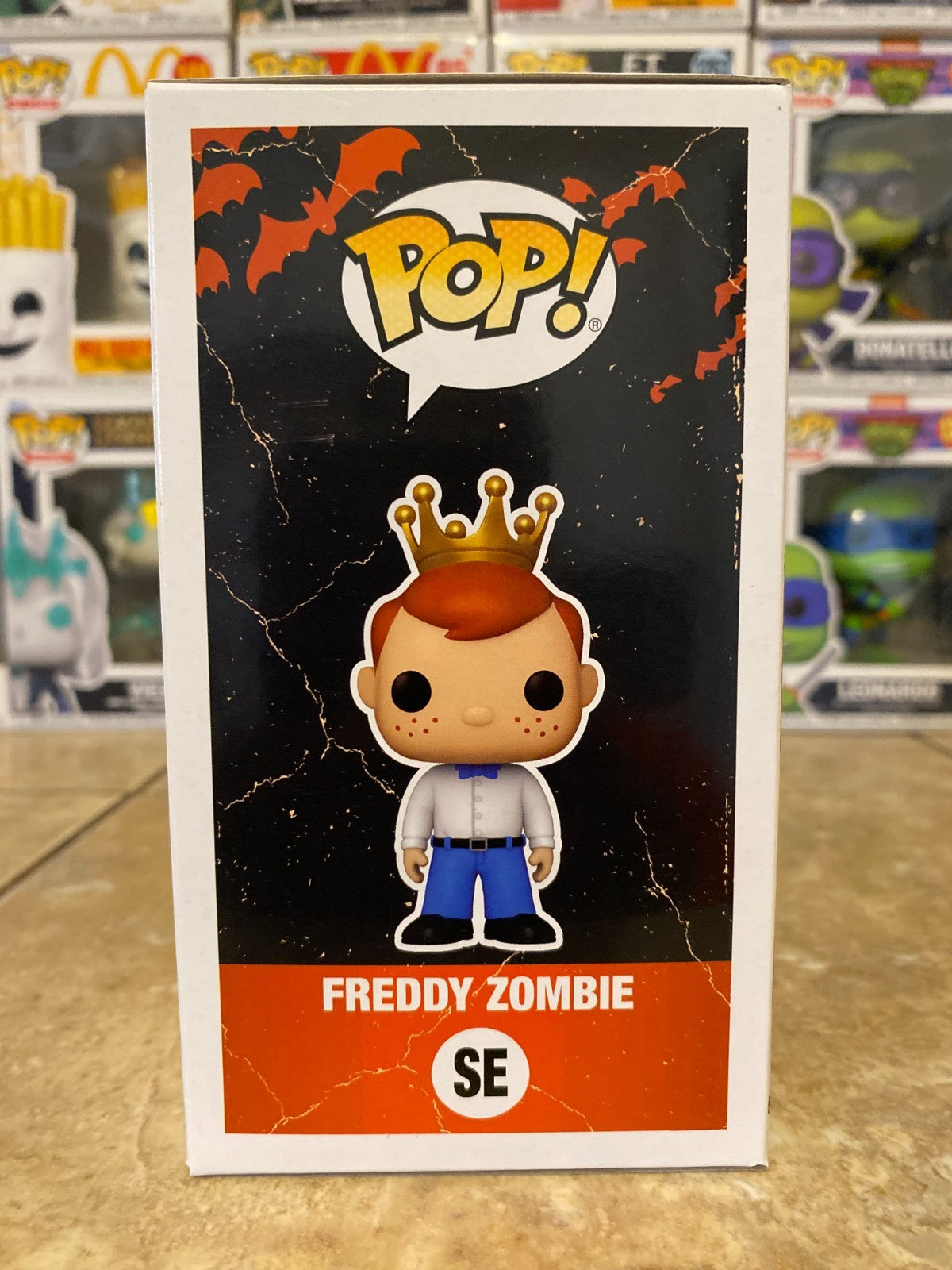 Funko Pop! Freddy Zombie - (Fright Night 2020 ) -- 10,000 pcs. - w/ protector