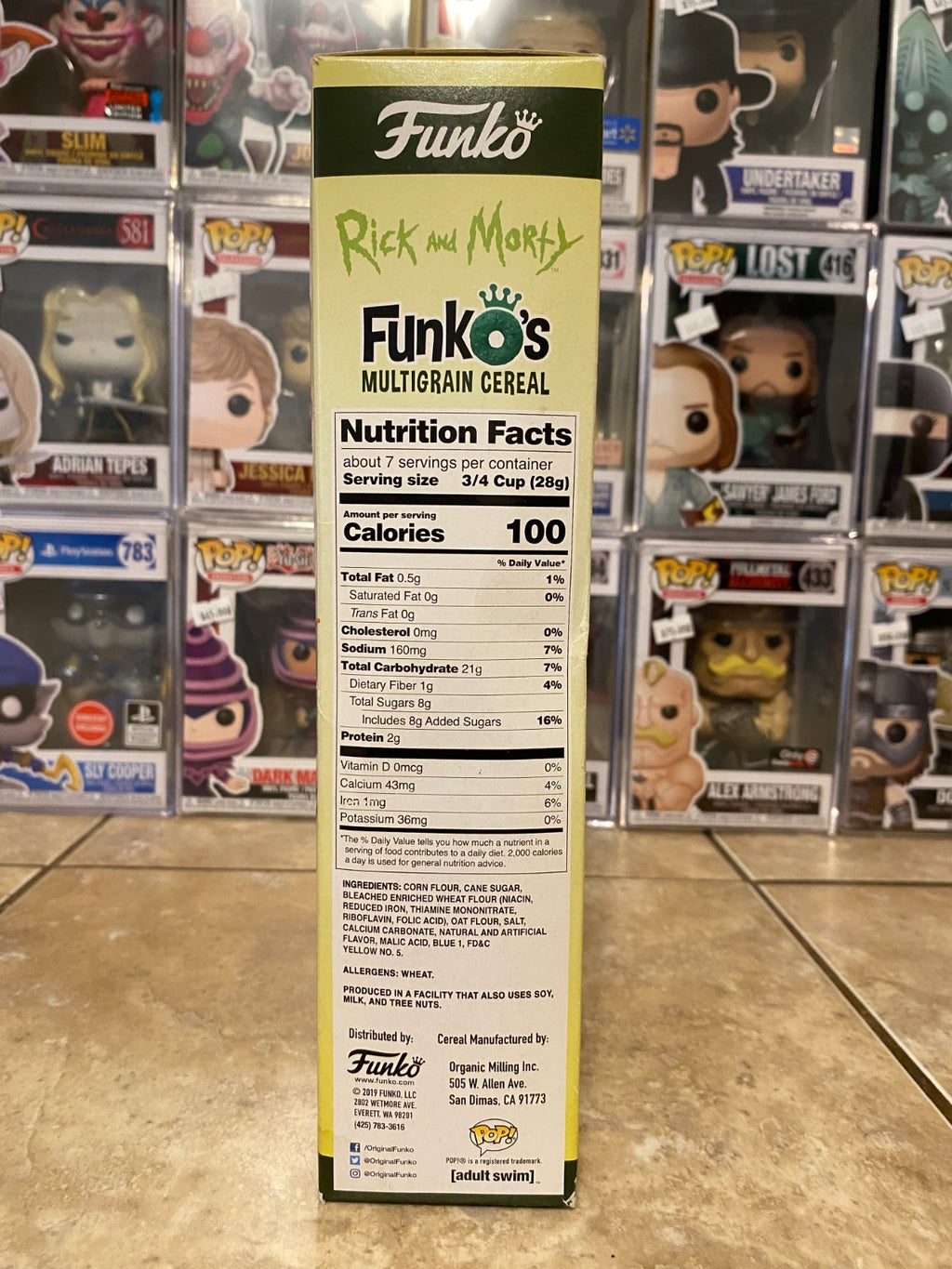Funko Pop! Rick and Morty (Unopened) Cereal w Pickle Rick Pocket Pop