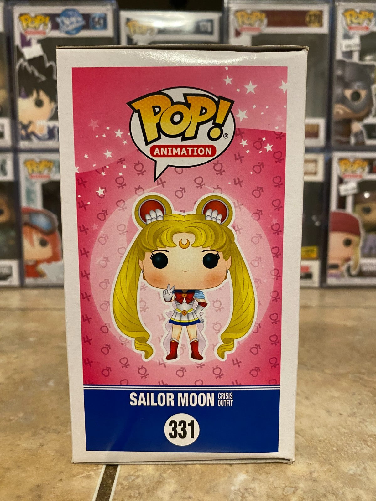 Funko Pop! Anime #331 Sailor Moon Crisis Outfit Box Lunch Exclusive w Protector