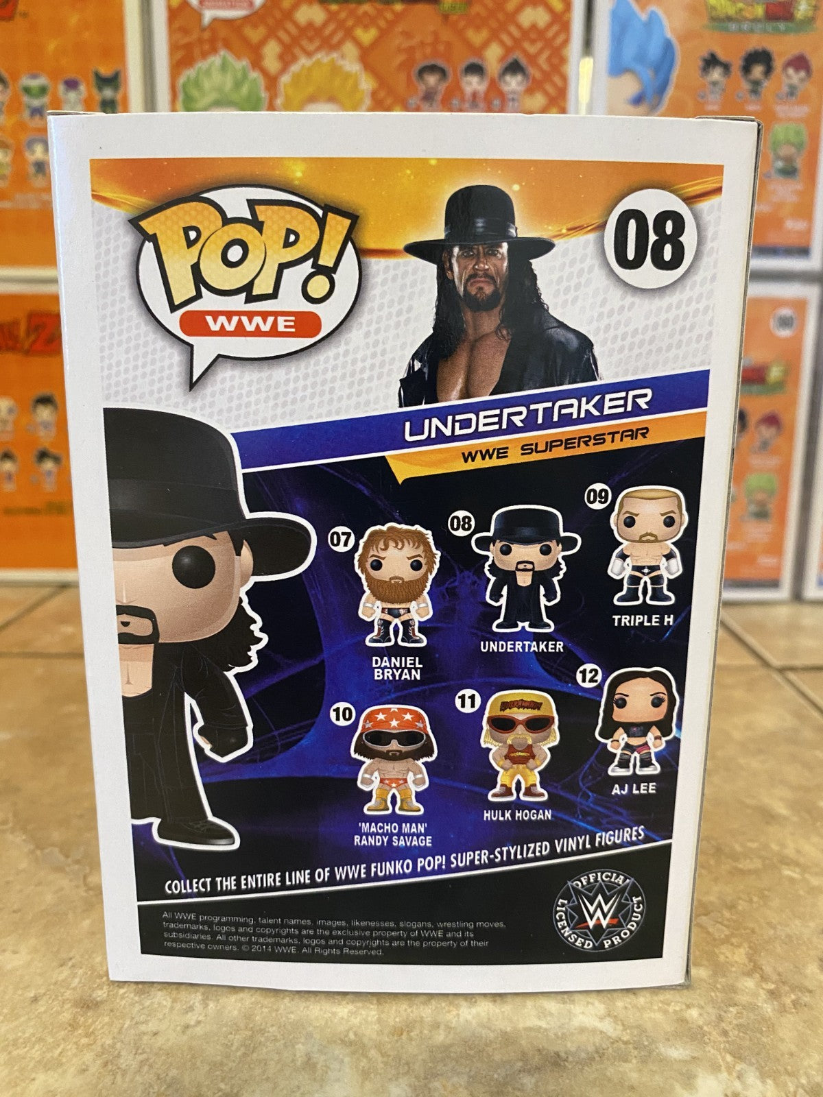 Funko Pop! WWE: Undertaker #09 w/Box Protector